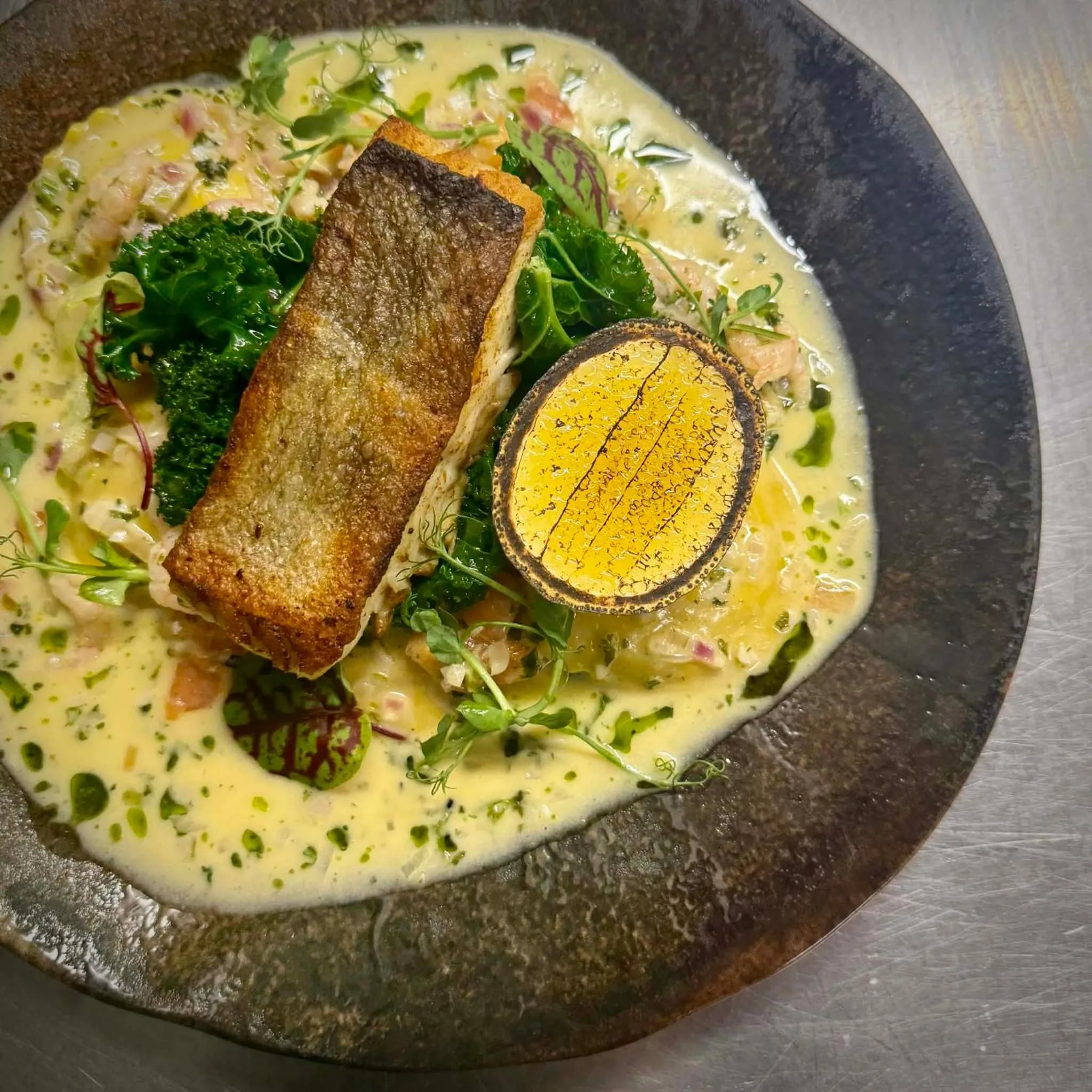 Food close-up in Castle Hotel