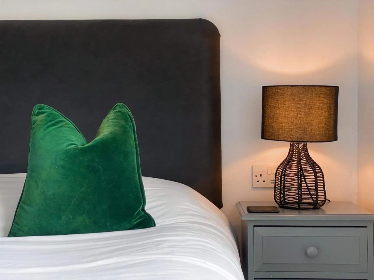 Decorative detail, Bed in Castle Hotel