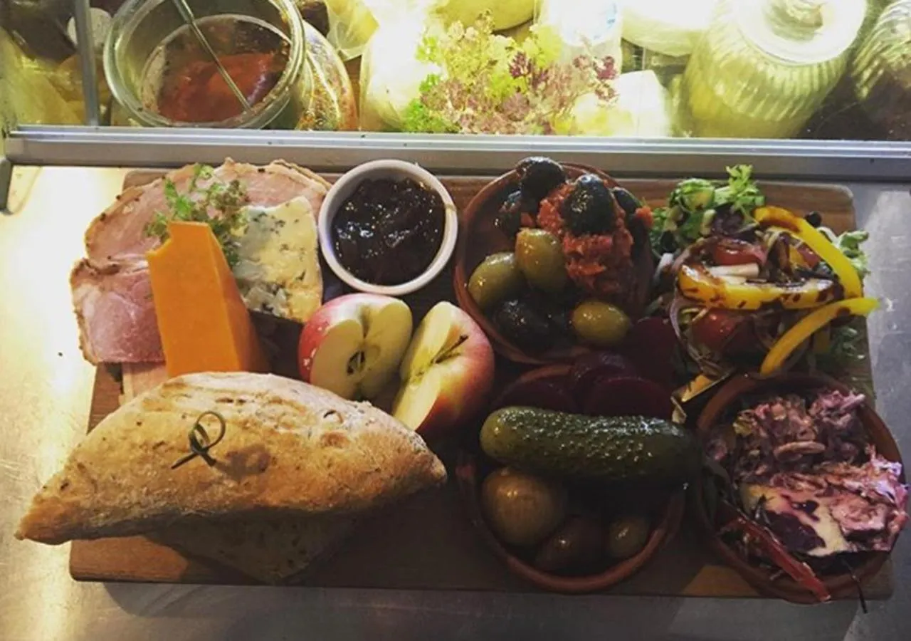 Food close-up in Castle Hotel