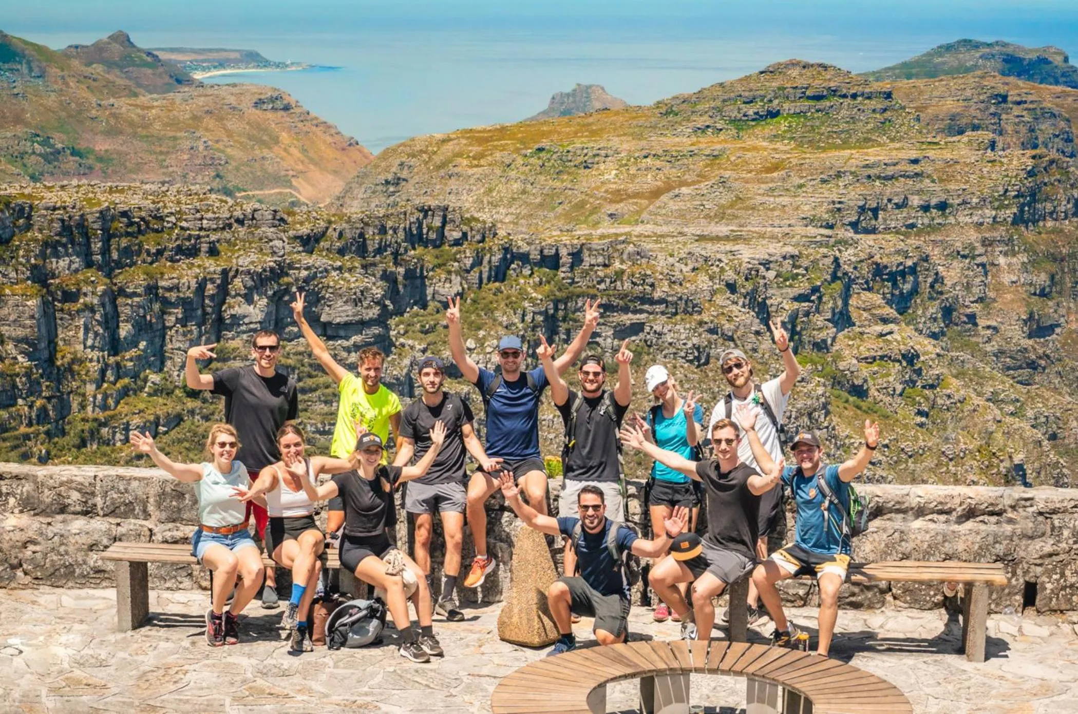 Hiking in Never at Home Kloof Street