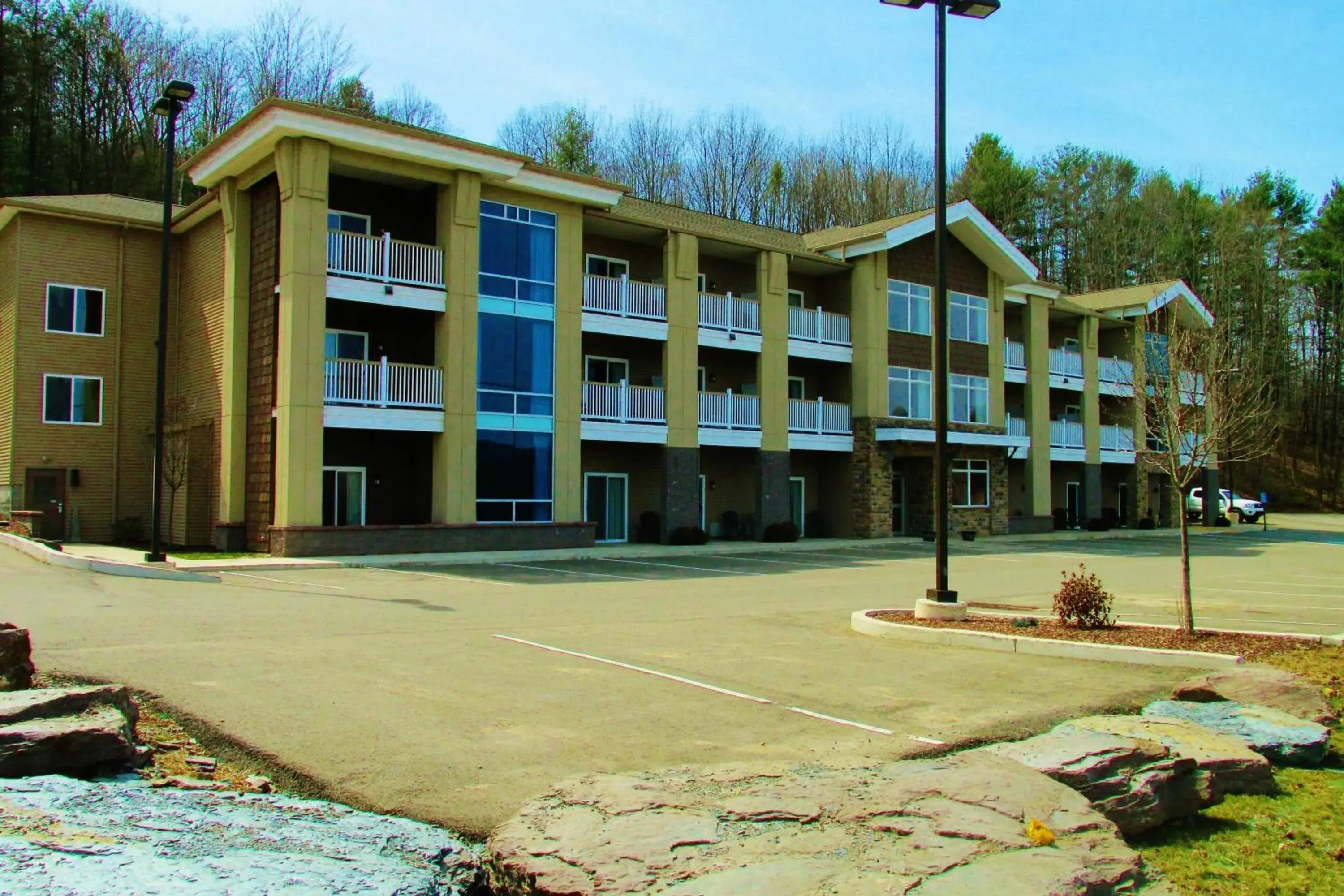 Bird's eye view in Crystal Springs Inn and Suites Bird's eye view in Crystal Springs Inn and Suites