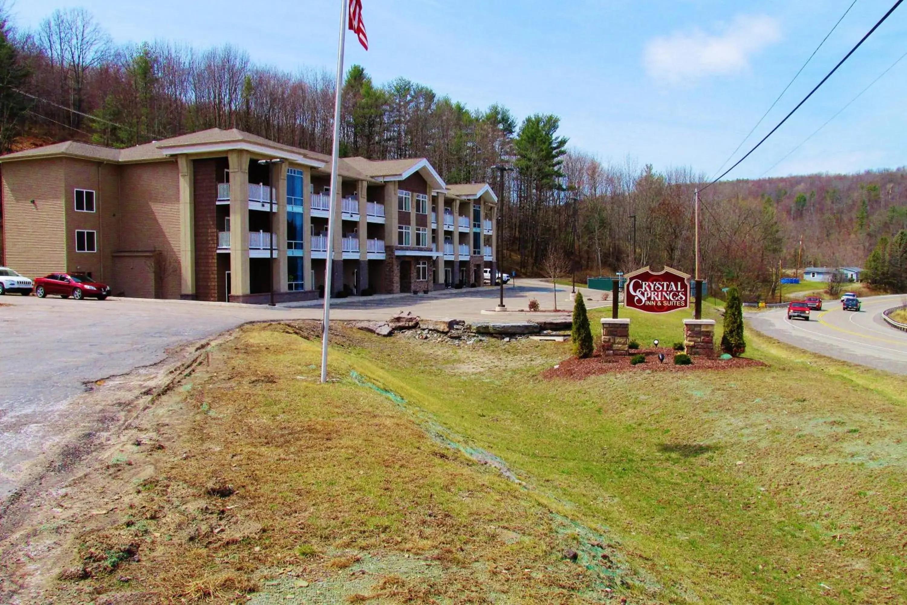 Bird's eye view in Crystal Springs Inn and Suites Bird's eye view in Crystal Springs Inn and Suites