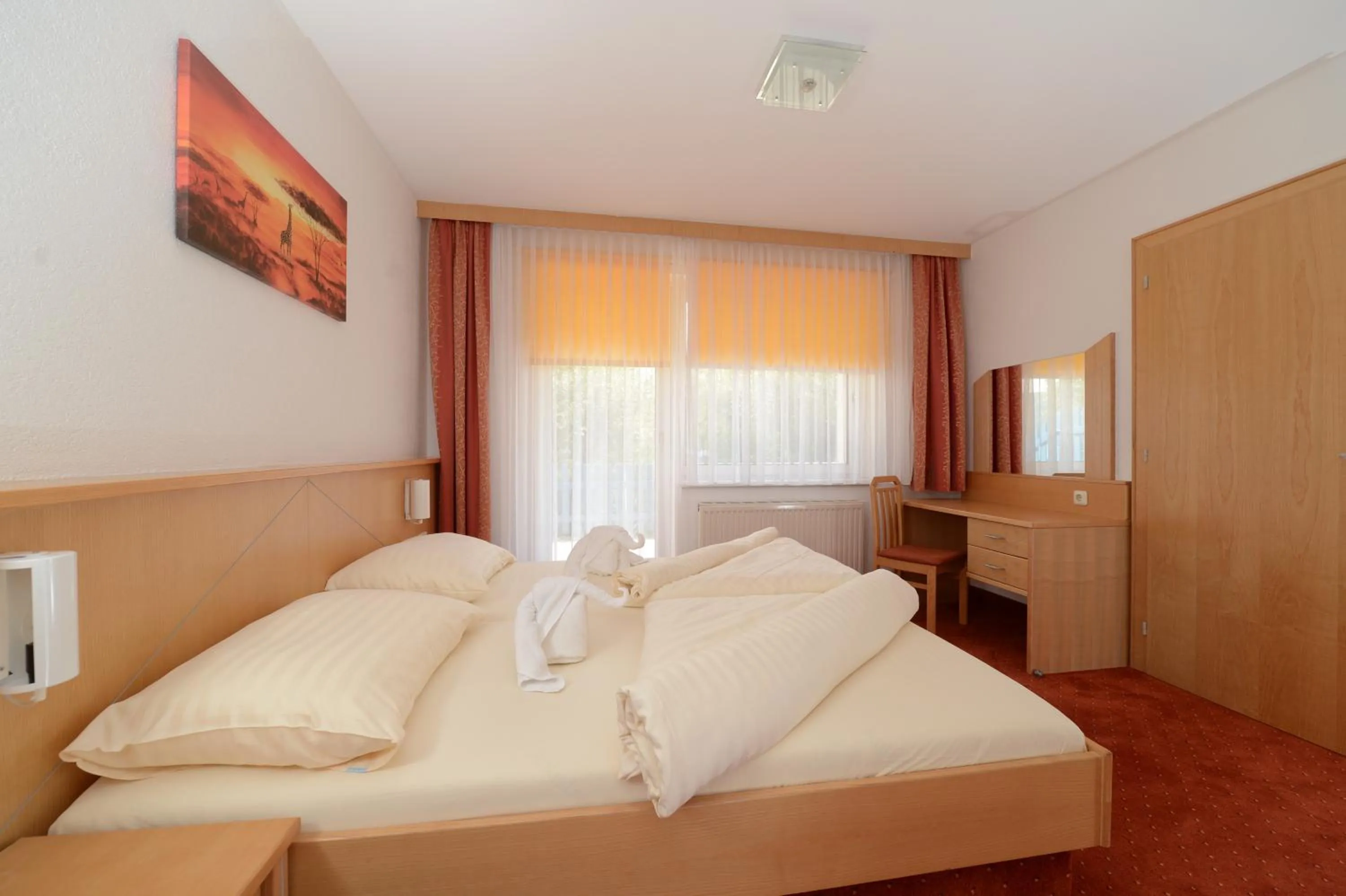 Bed in Strandhotel Faak