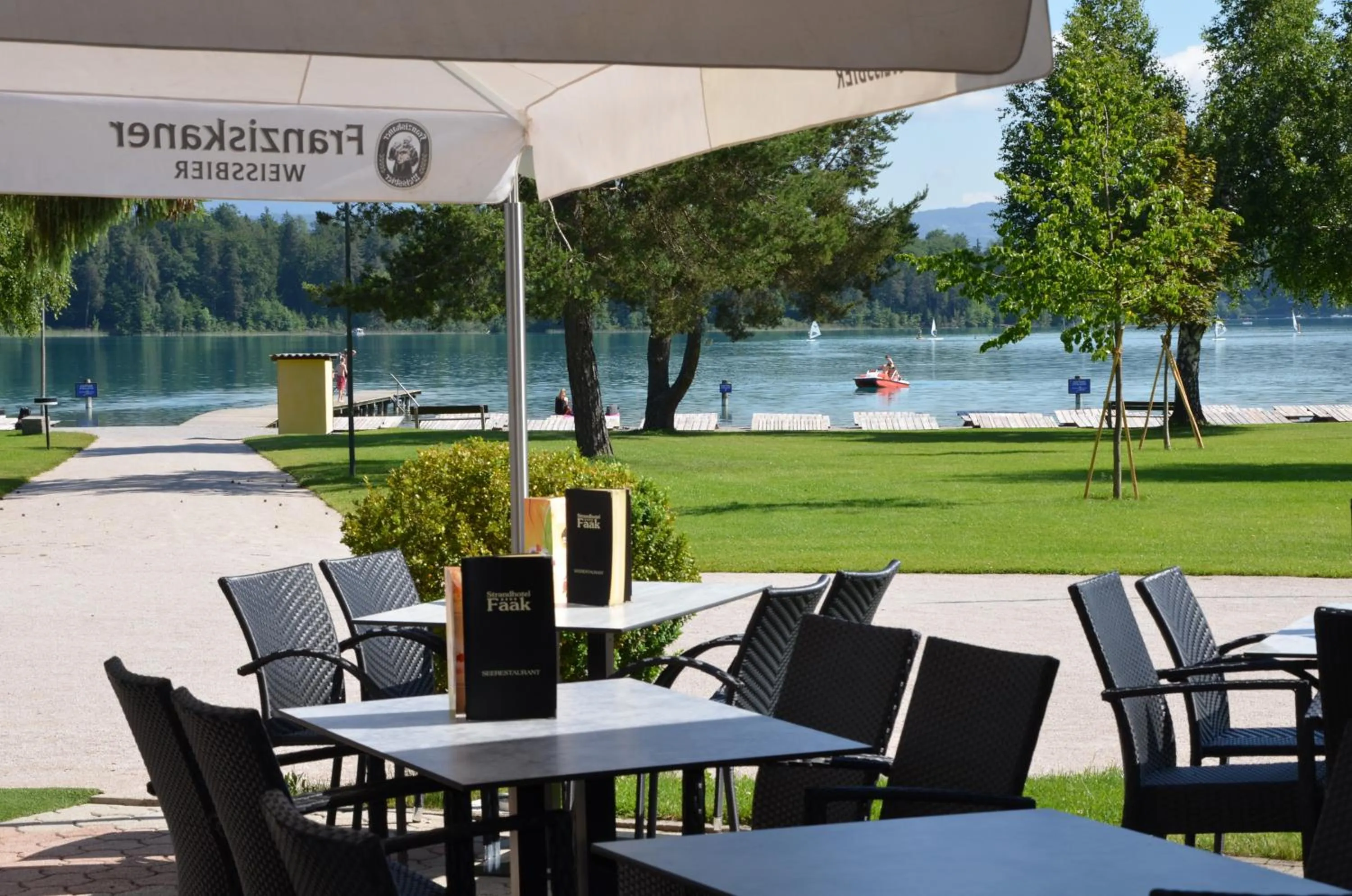 On site in Strandhotel Faak