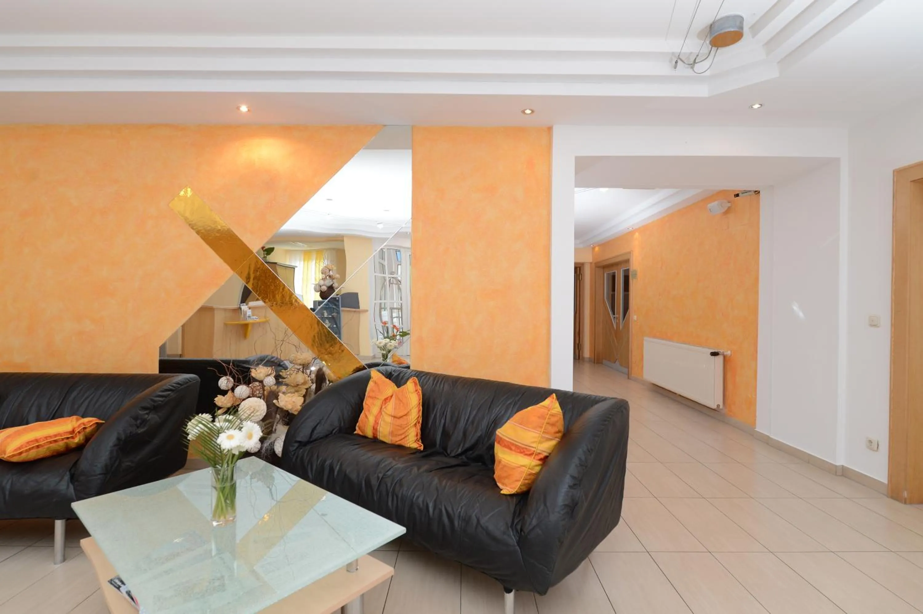 Lobby or reception in Strandhotel Faak