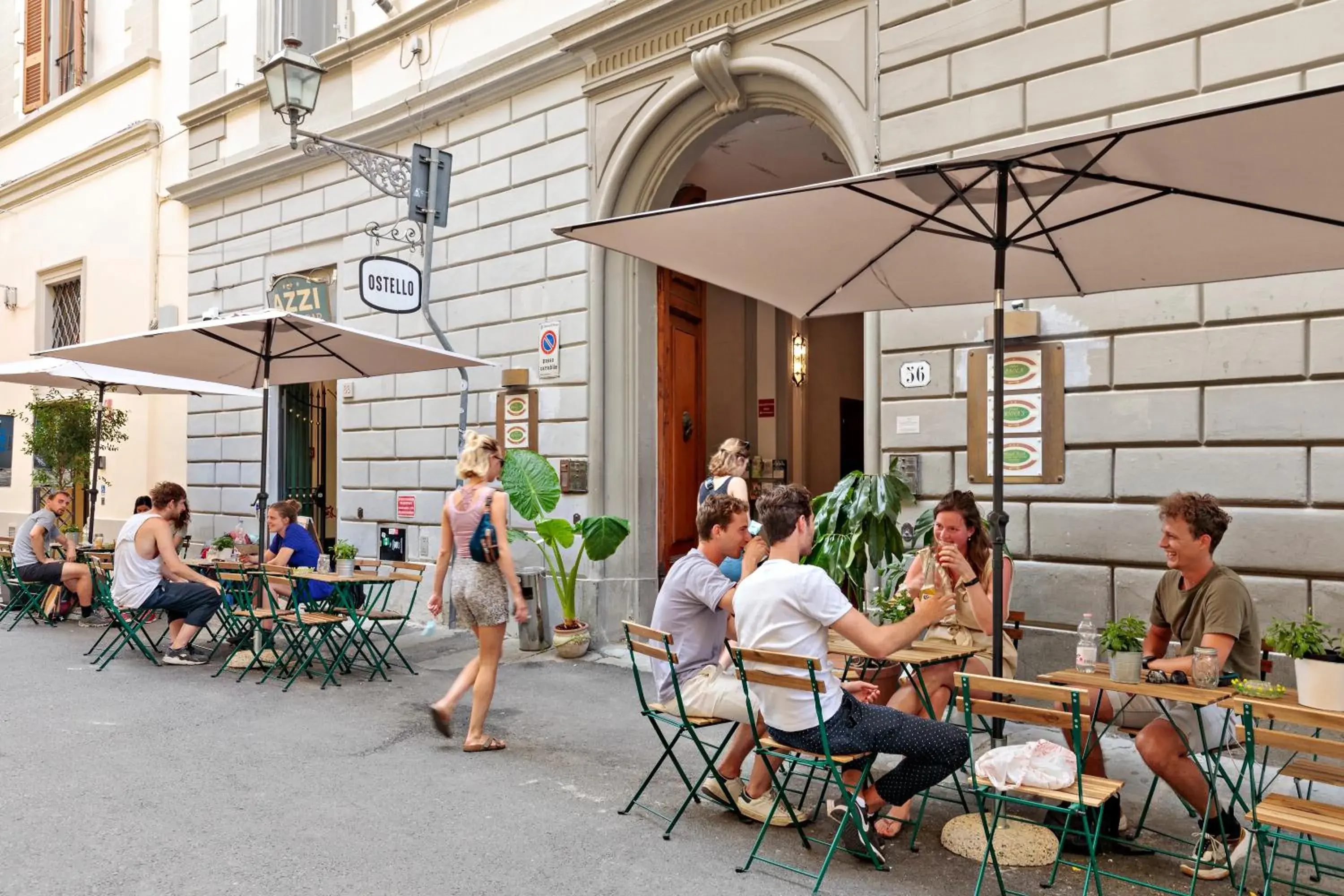 Property building in Ostello Bello Firenze Property building in Ostello Bello Firenze