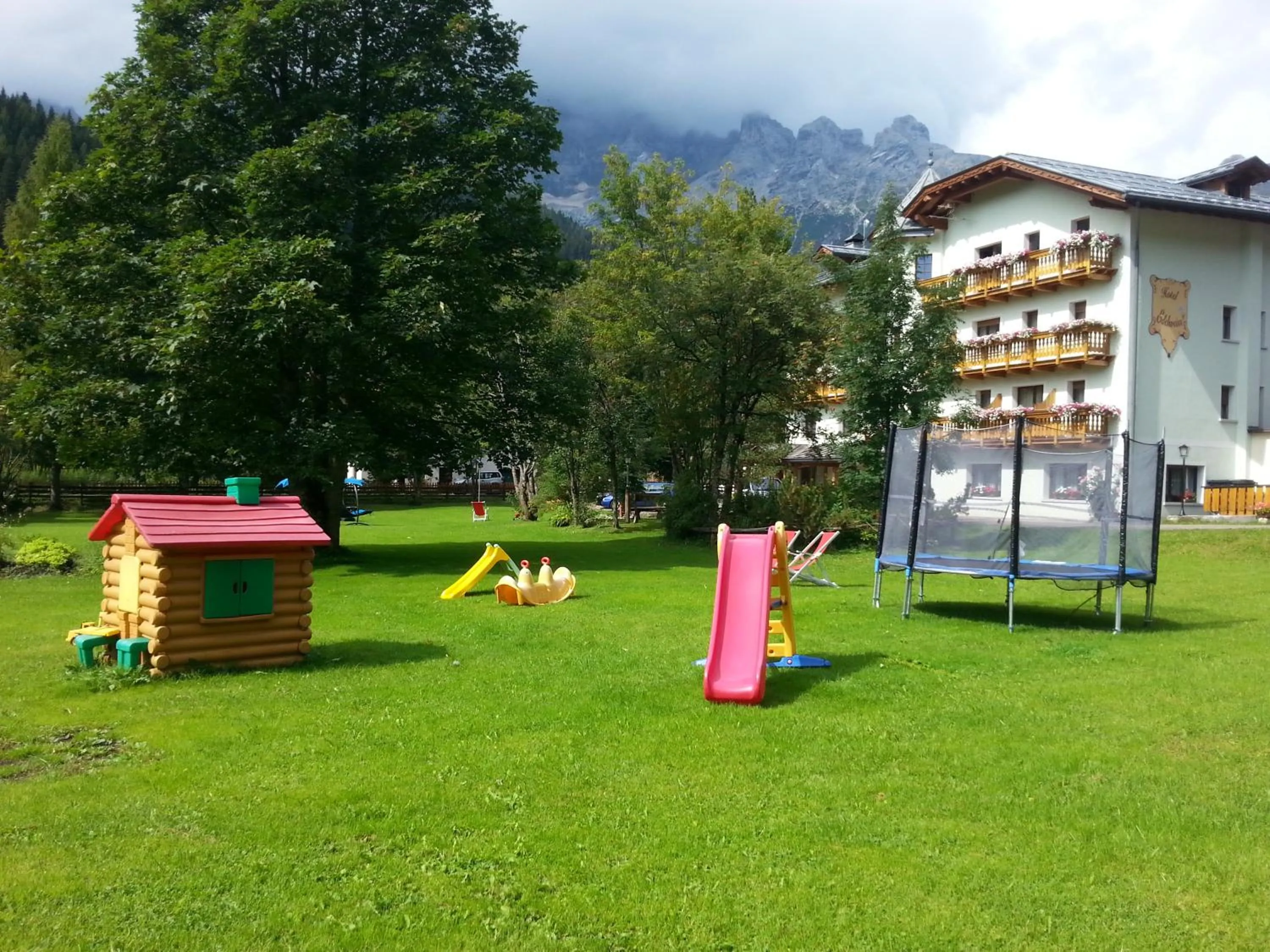 Children play ground in Hotel Edelweiss