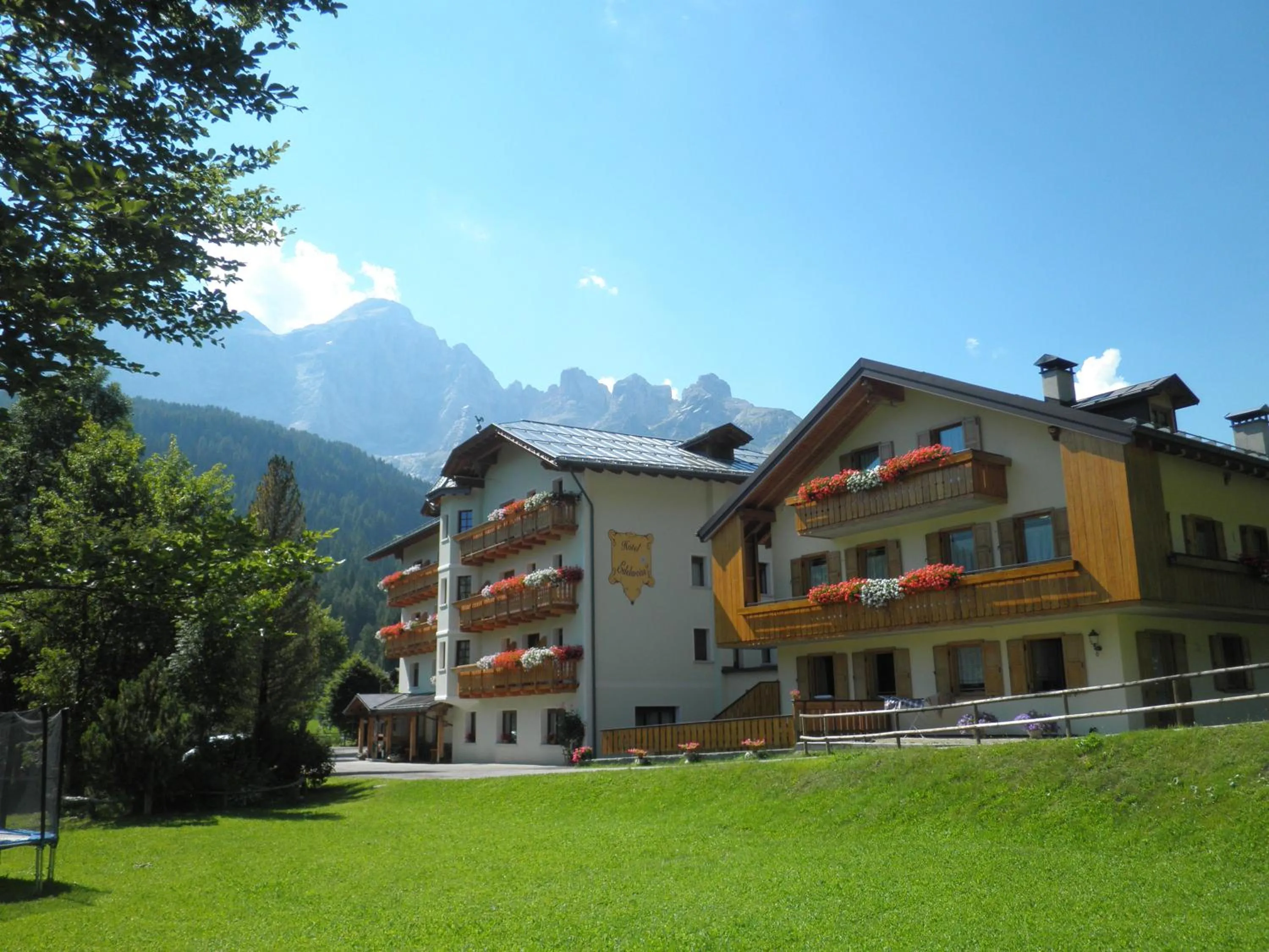 Facade/entrance in Hotel Edelweiss