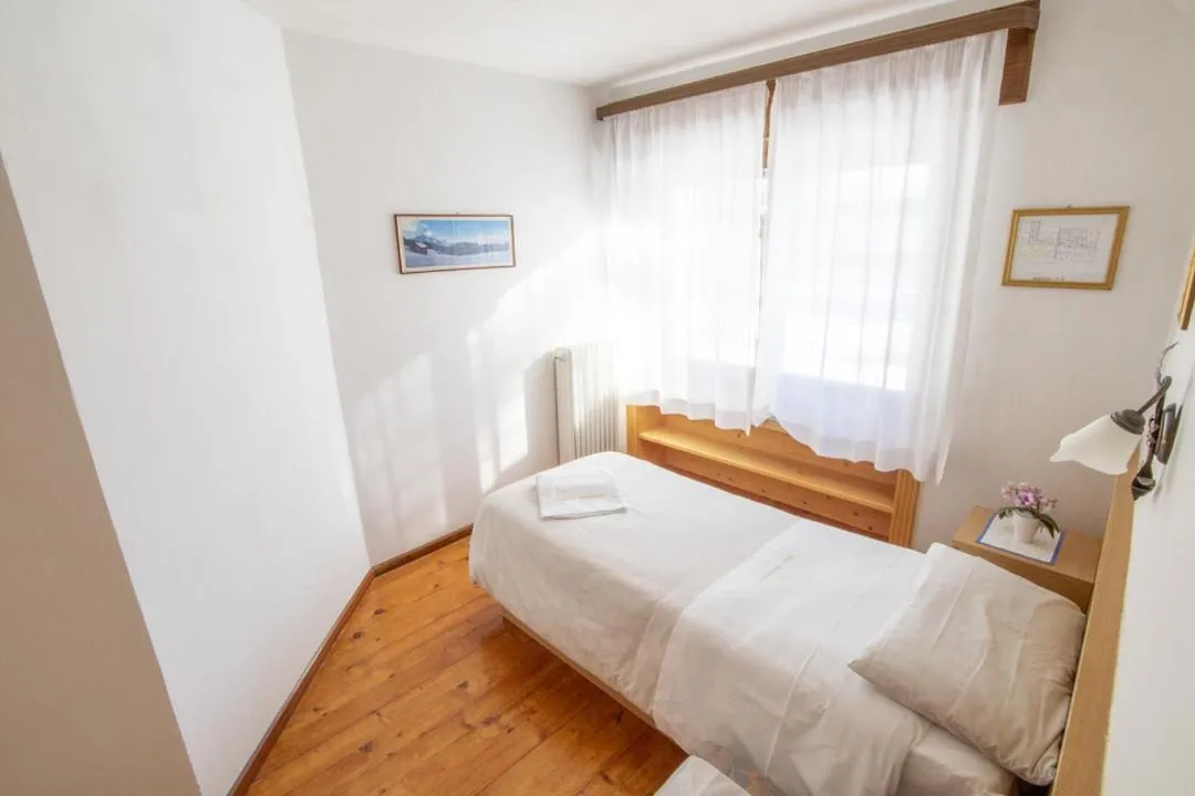 Bed in Hotel Edelweiss