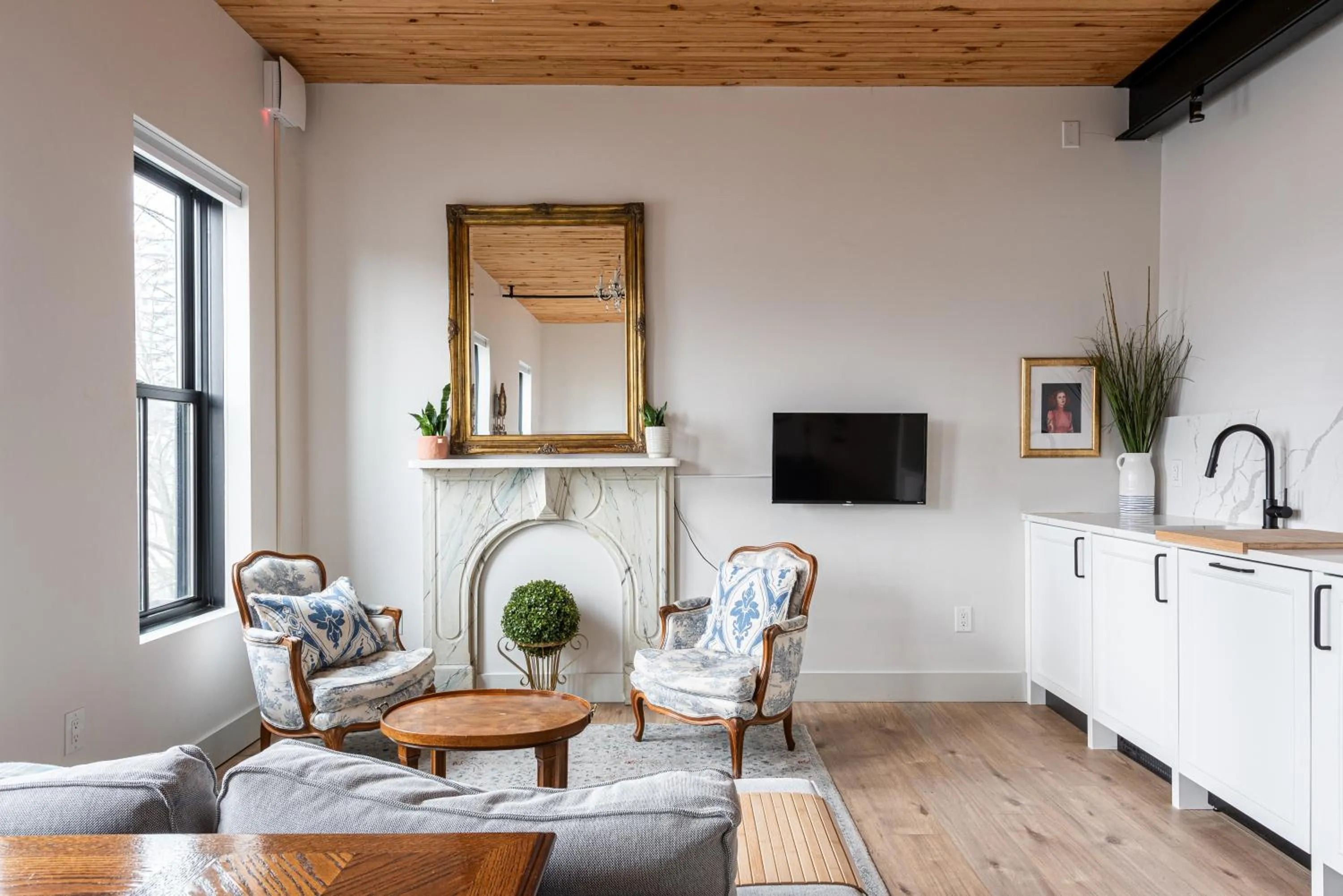 Kitchen or kitchenette in Brewery Park Hotel