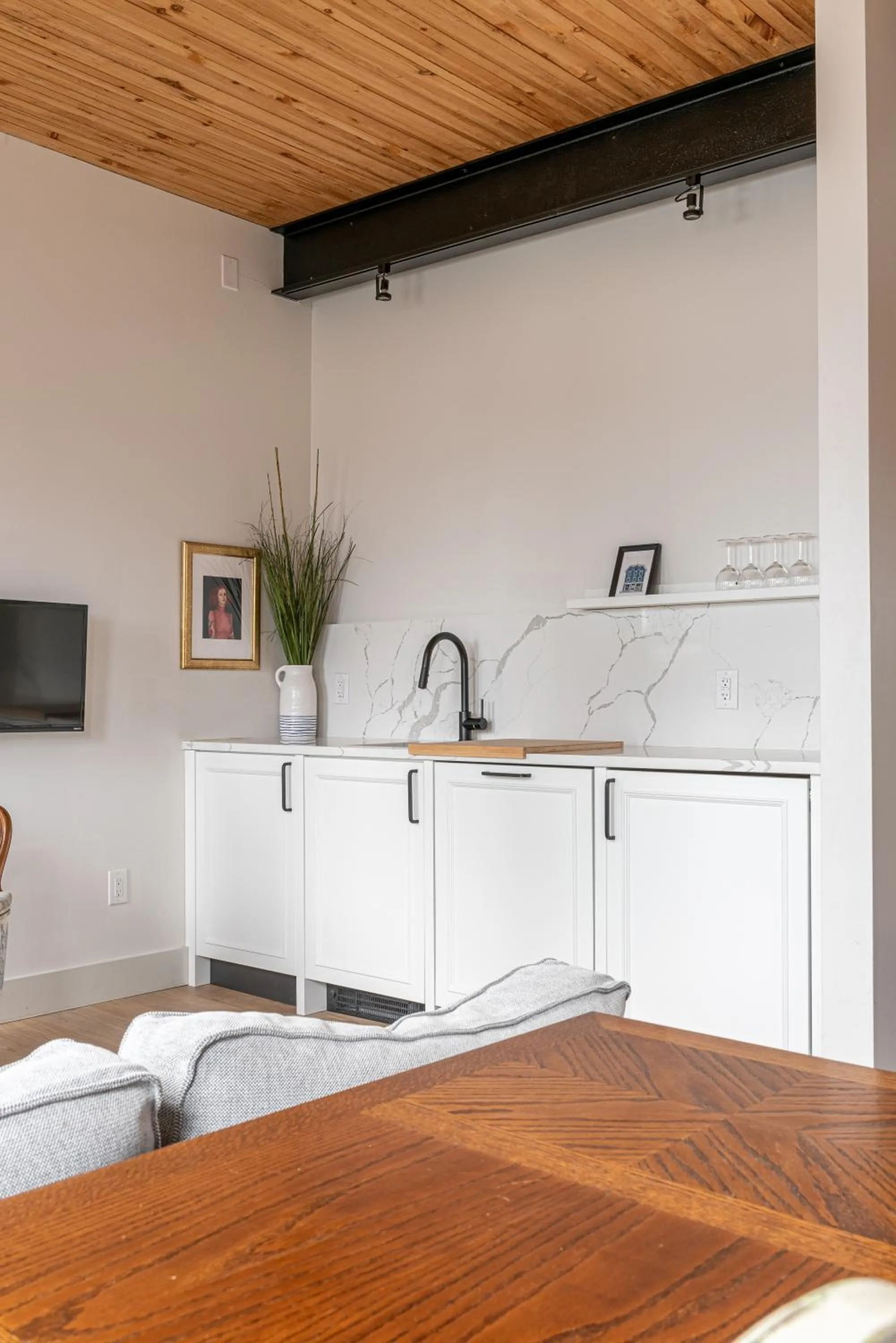 Kitchen or kitchenette in Brewery Park Hotel