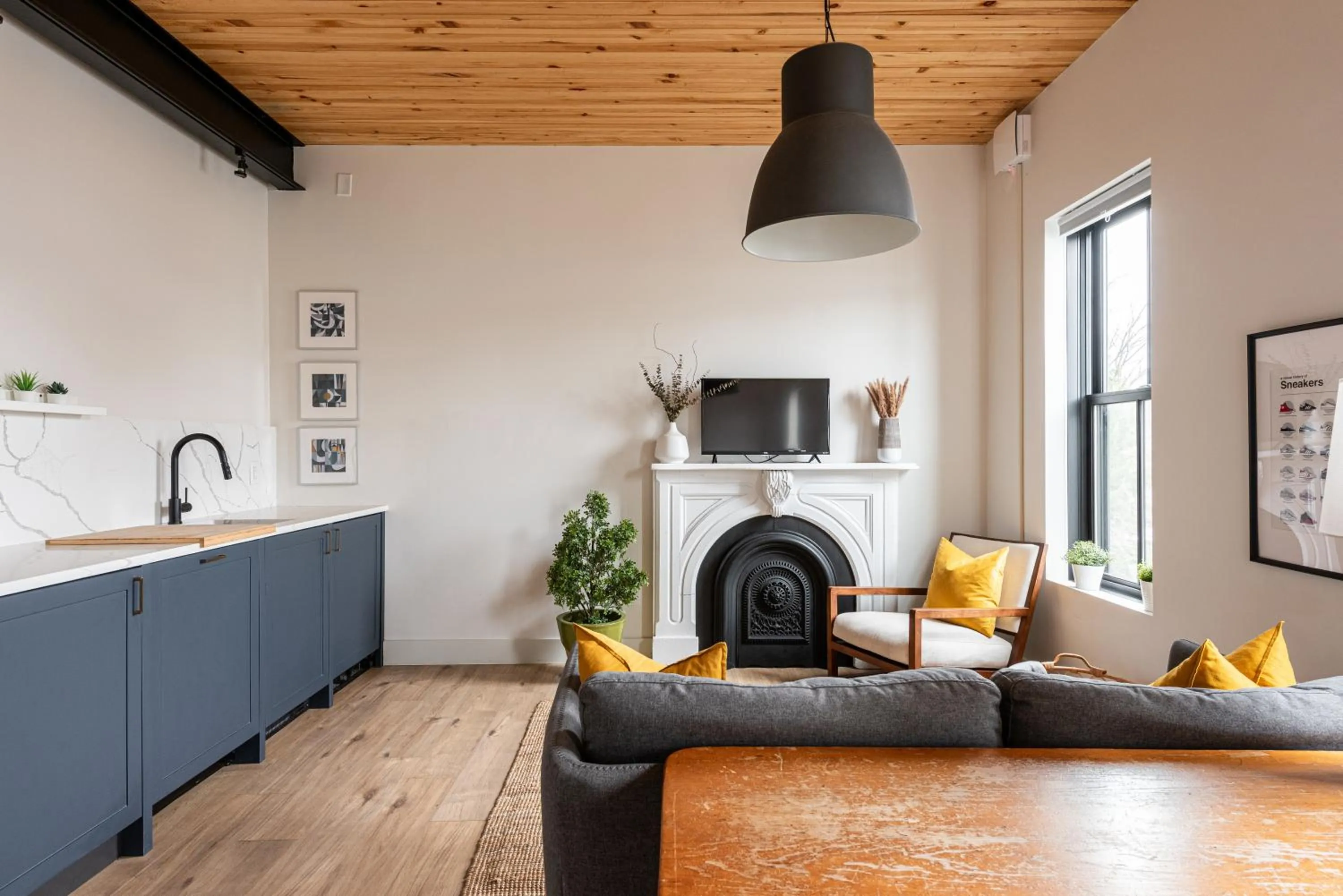 Kitchen or kitchenette in Brewery Park Hotel