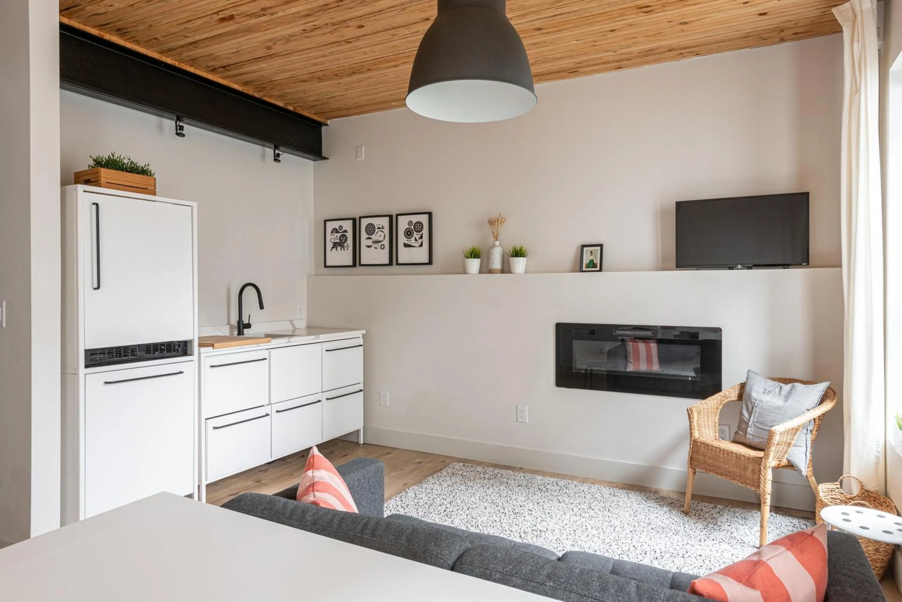 Kitchen or kitchenette in Brewery Park Hotel