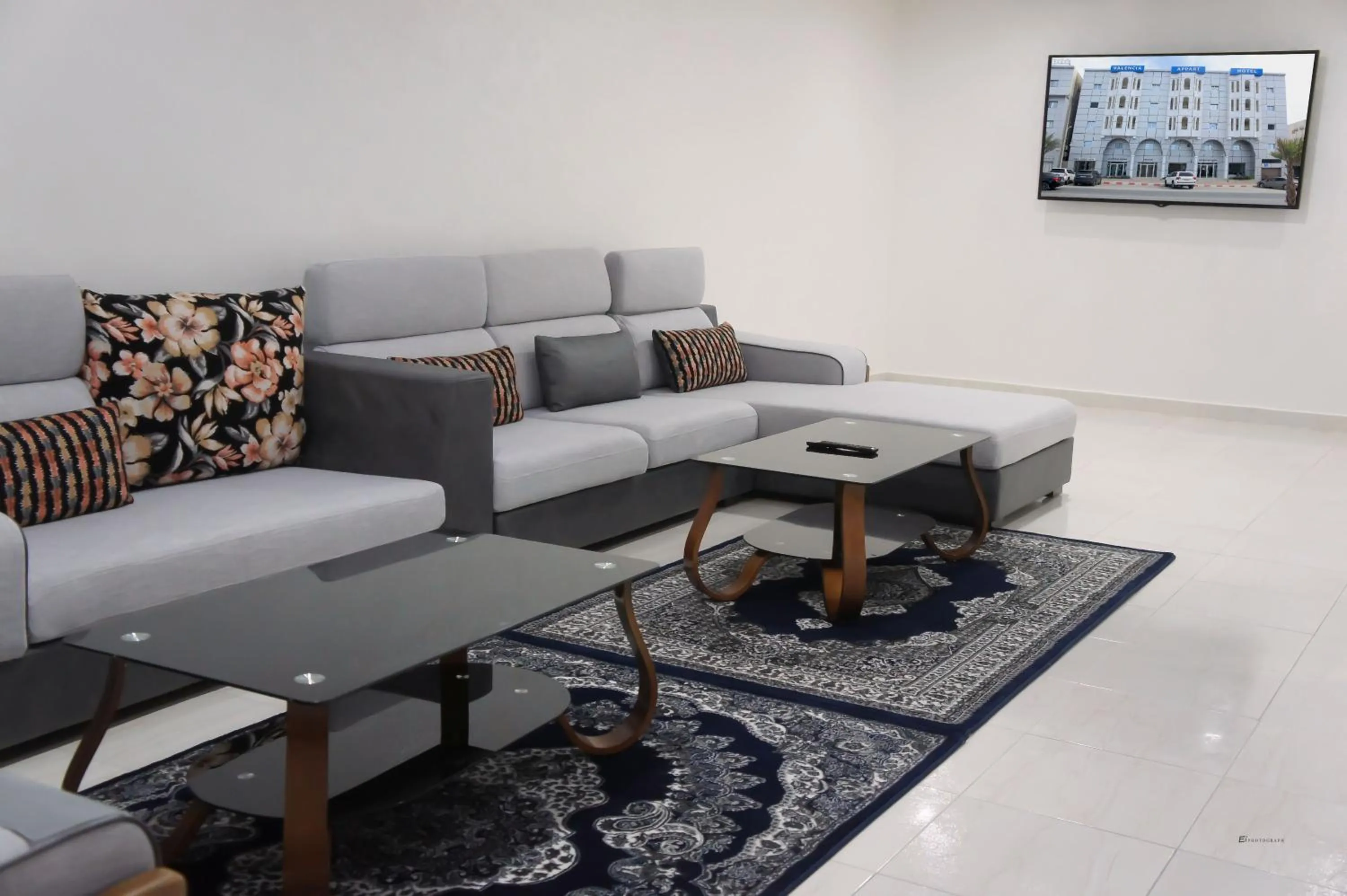 Living room in Valencia Hôtel & Appartements