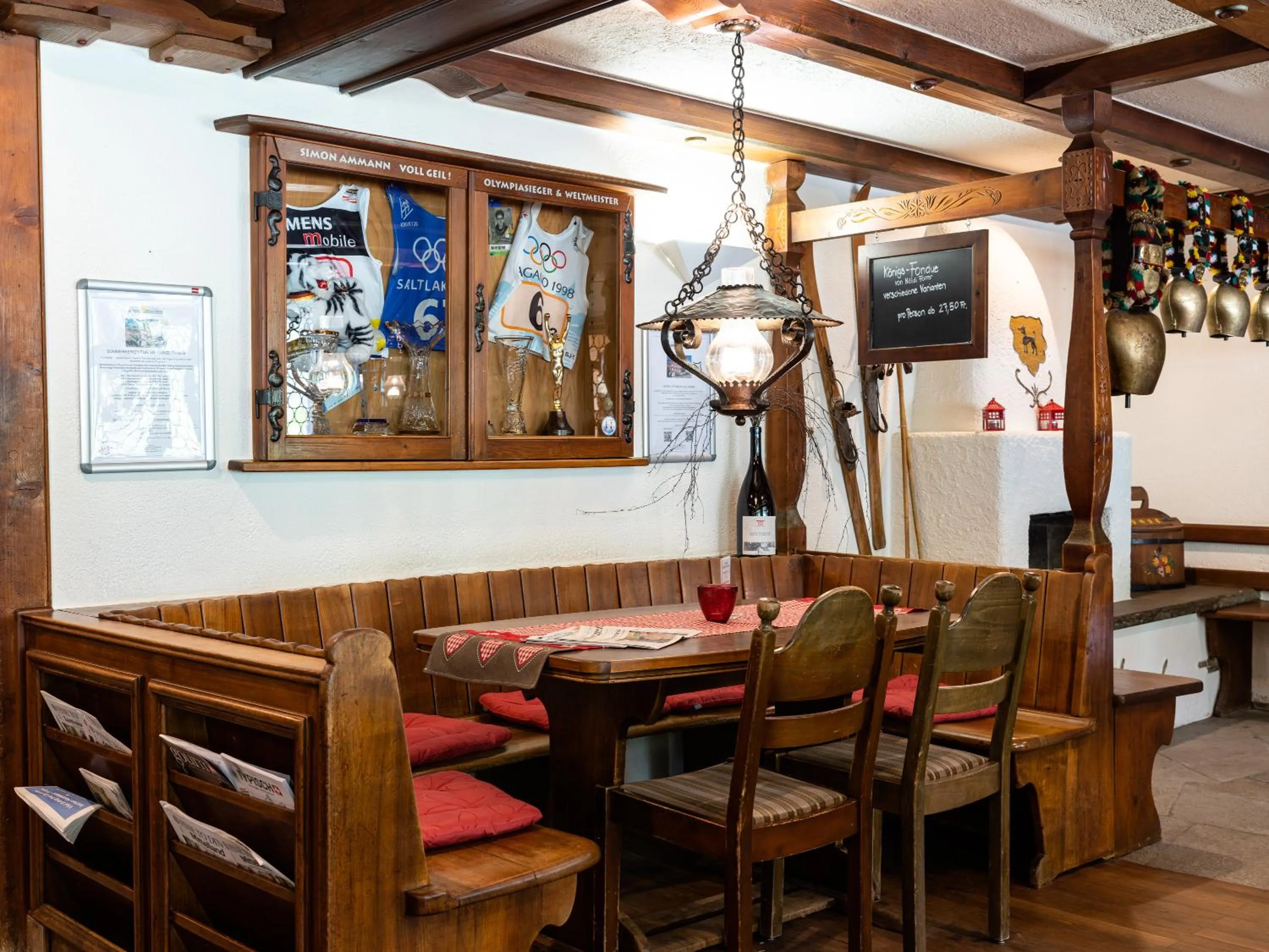 Restaurant/places to eat in Hotel Sternen Unterwasser