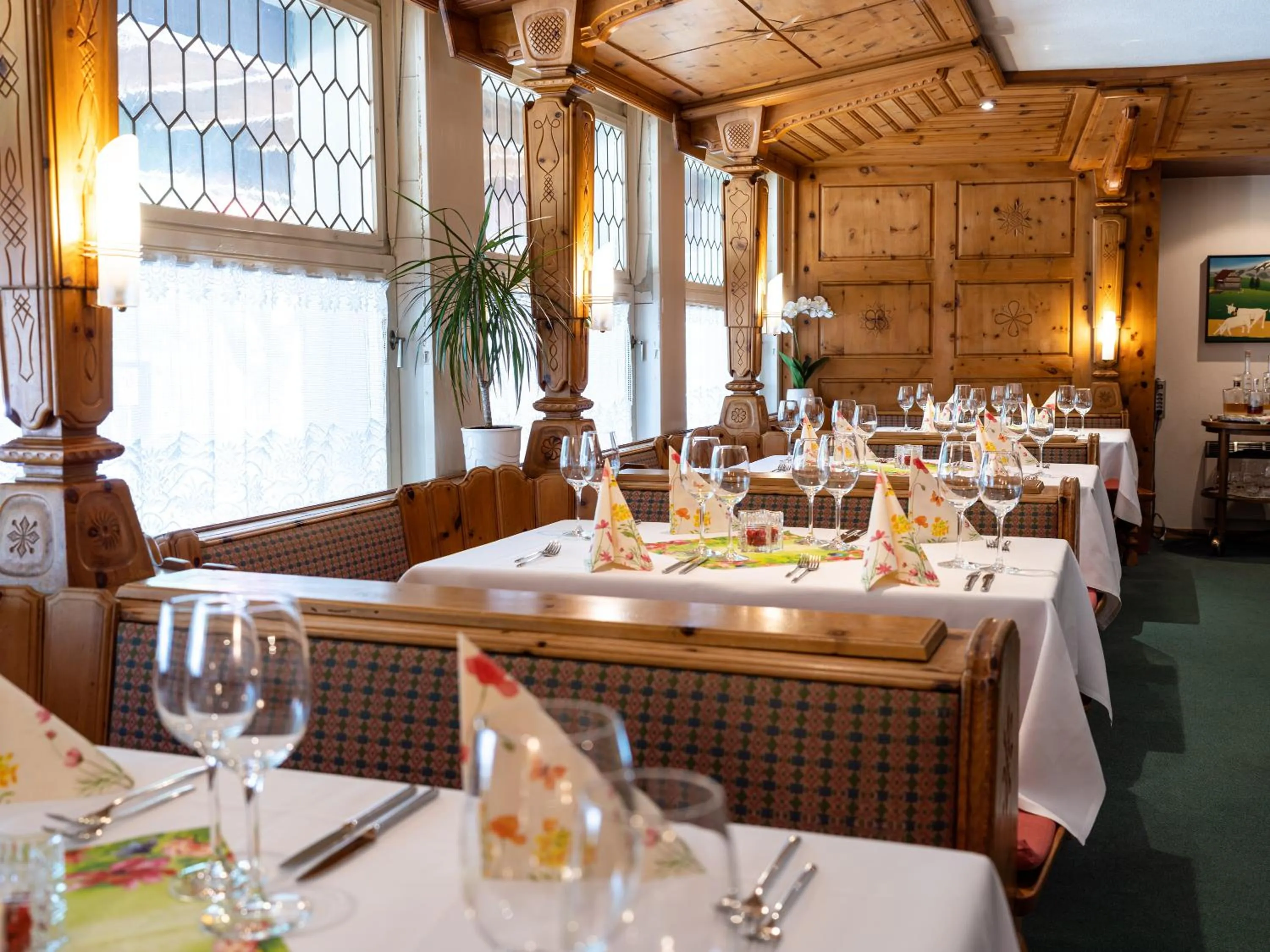 Restaurant/places to eat in Hotel Sternen Unterwasser