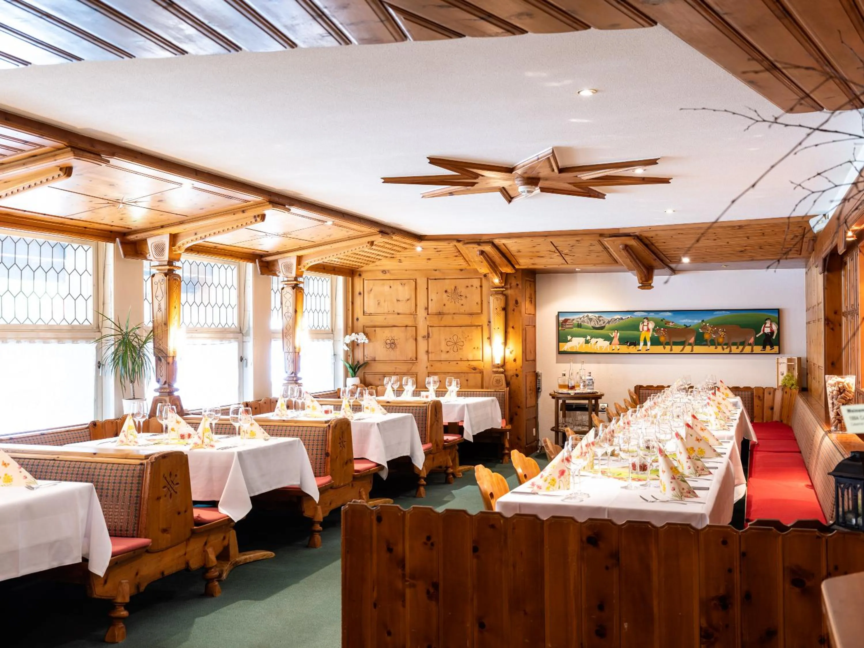 Restaurant/places to eat in Hotel Sternen Unterwasser