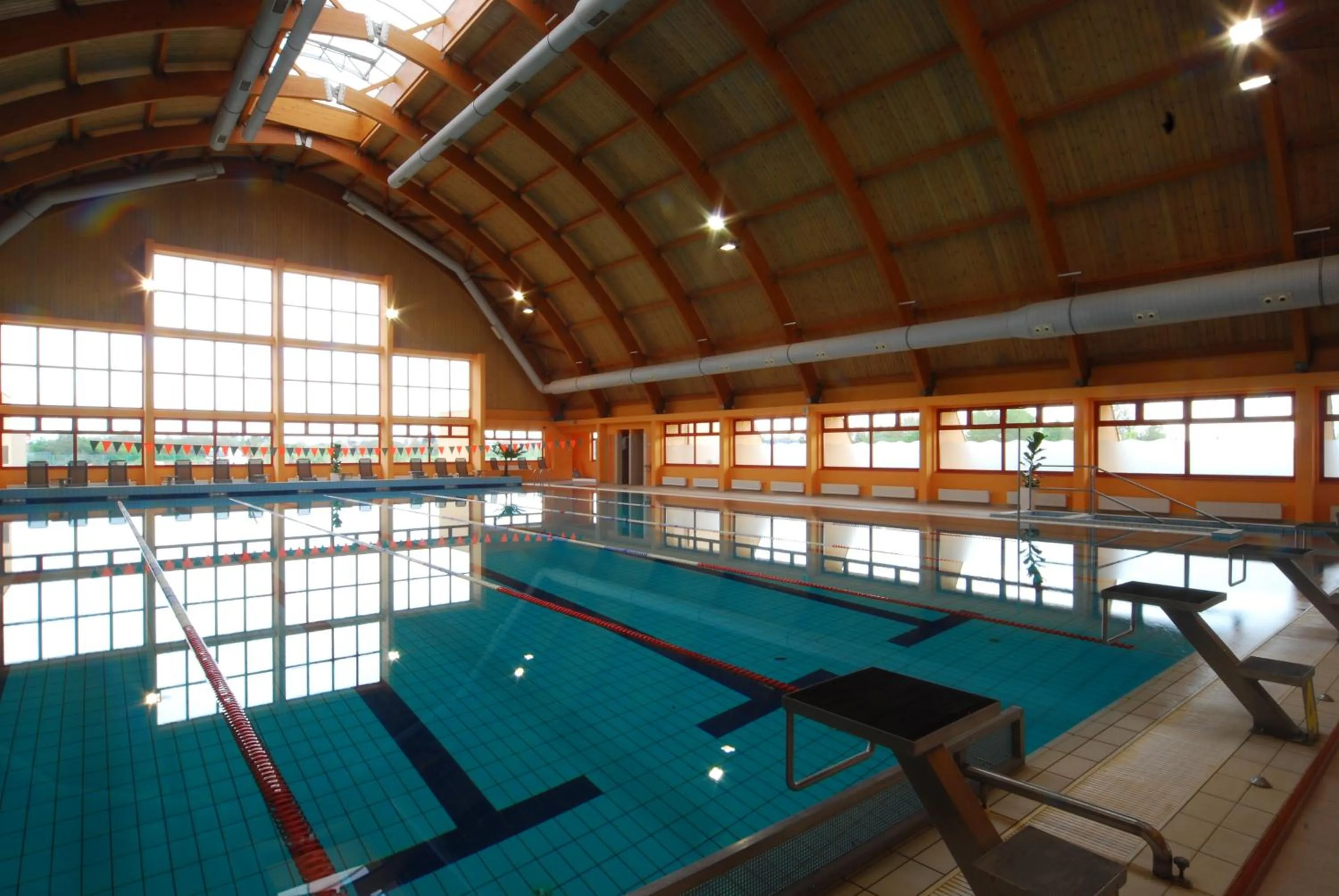 Swimming pool in Vulkán Wellness Hotel & Camping
