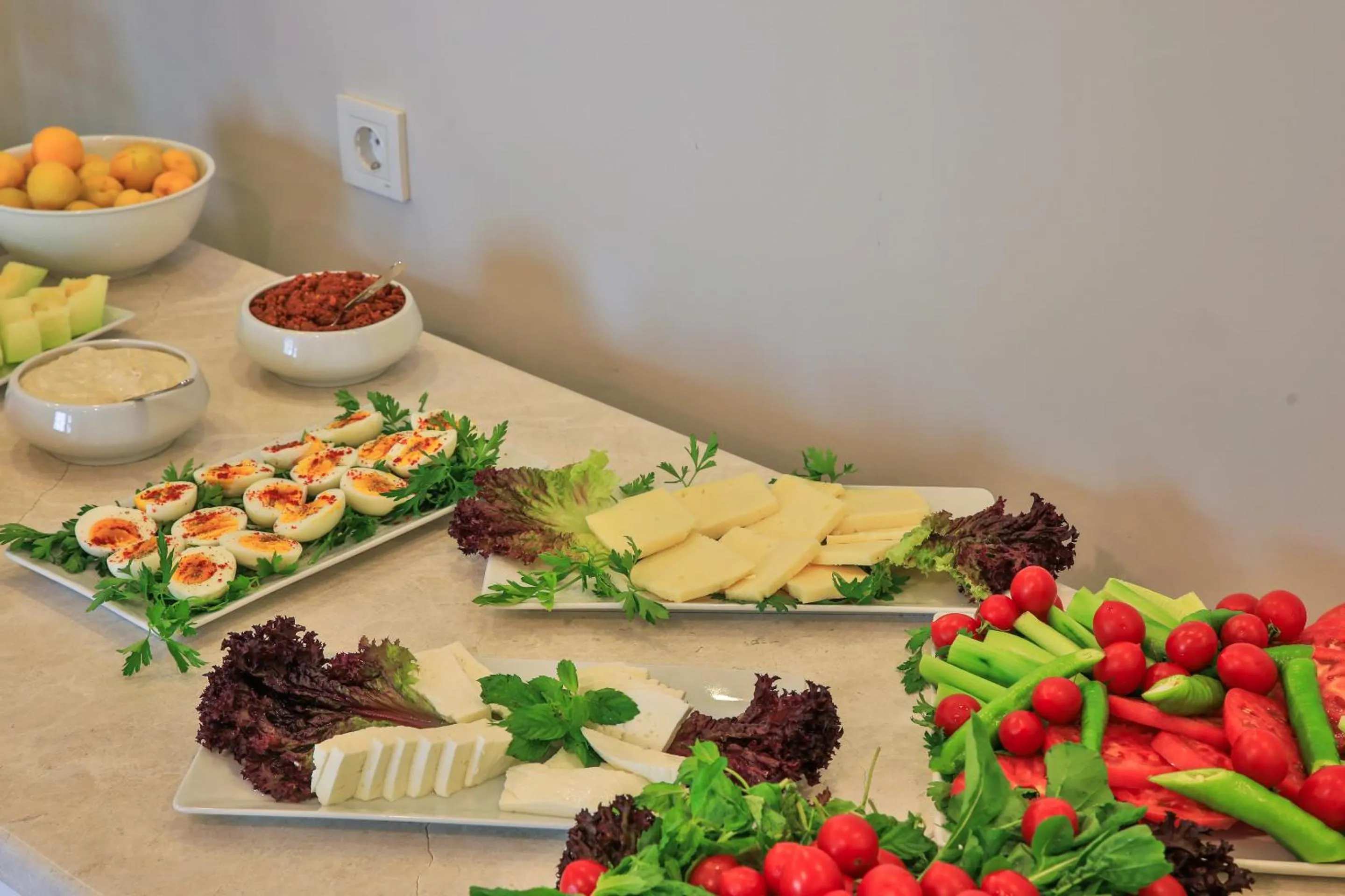 Food and drinks in Lora Kaş Hotel