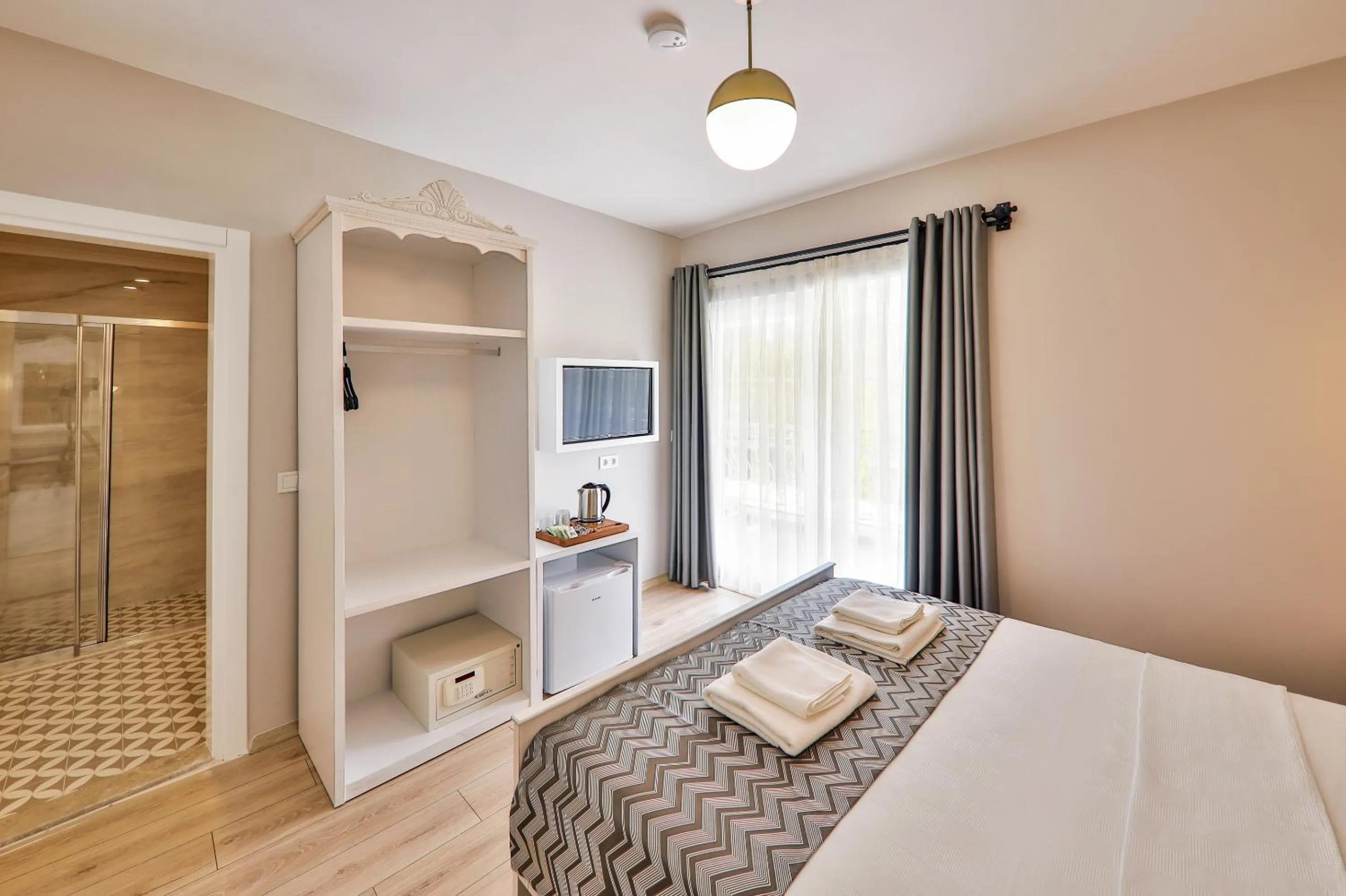 Bed in Lora Kaş Hotel