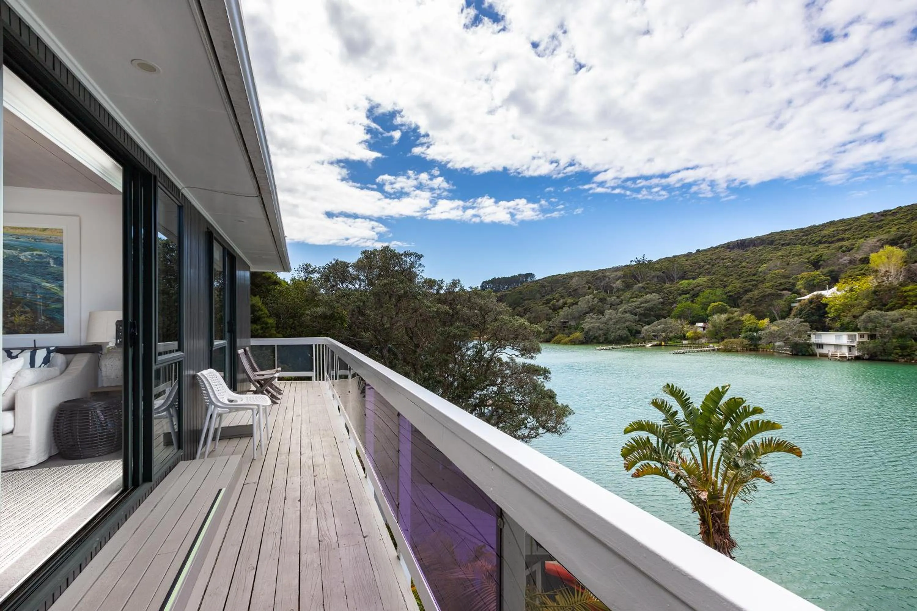 Balcony/Terrace in Kawau Lodge Boutique Resort