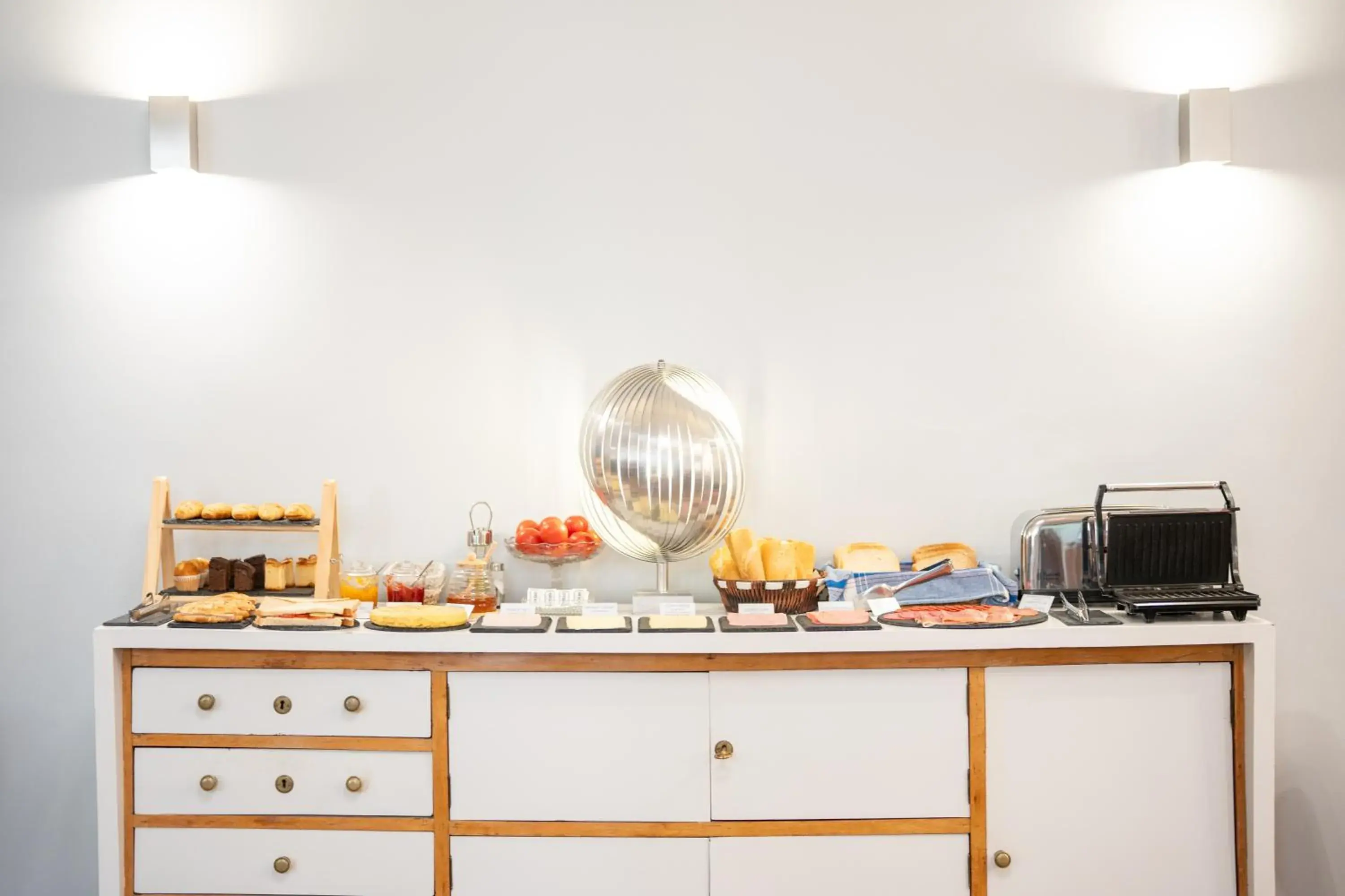 Buffet breakfast in We Boutique Hotel Barcelona Buffet breakfast in We Boutique Hotel Barcelona
