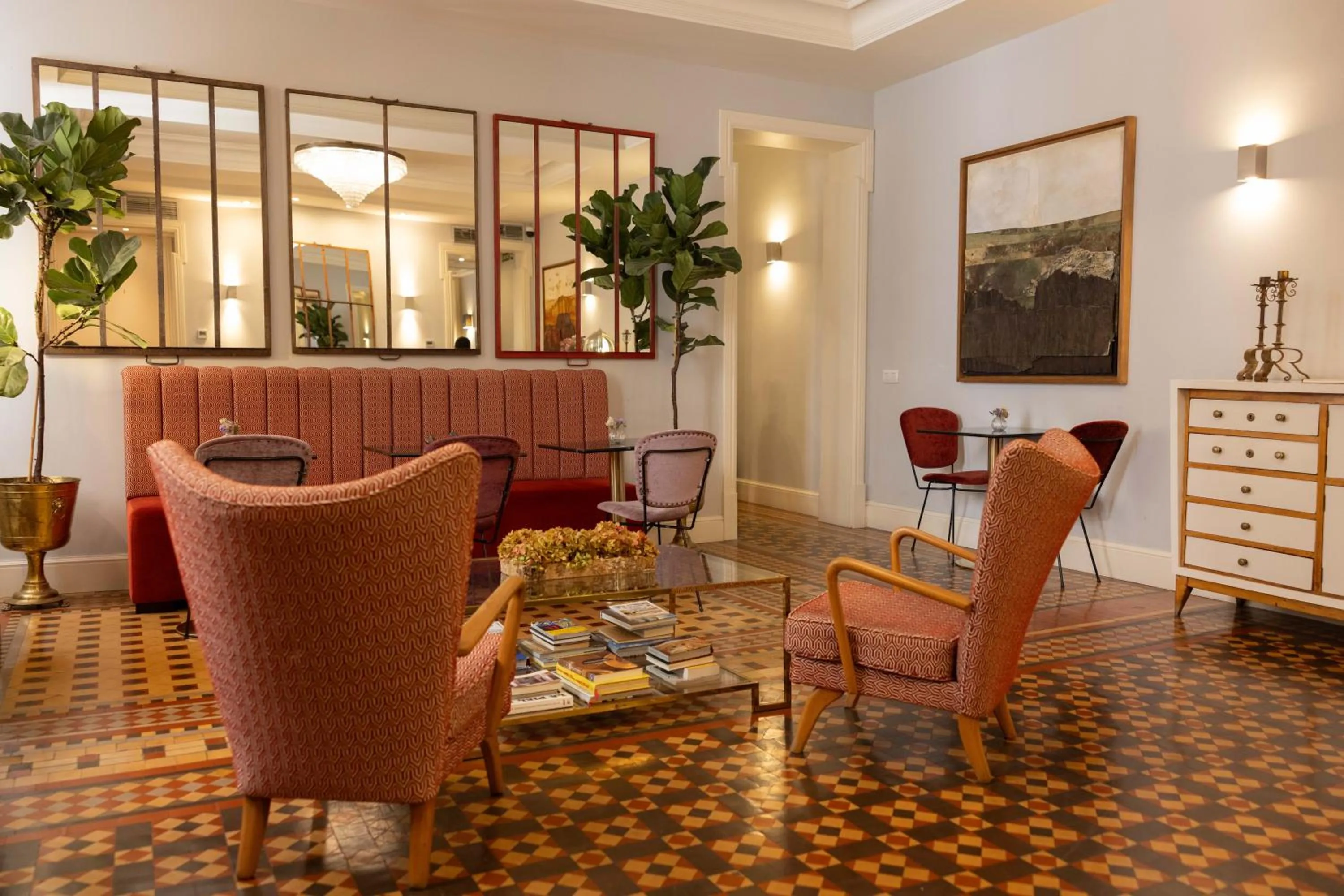 Living room in We Boutique Hotel Barcelona