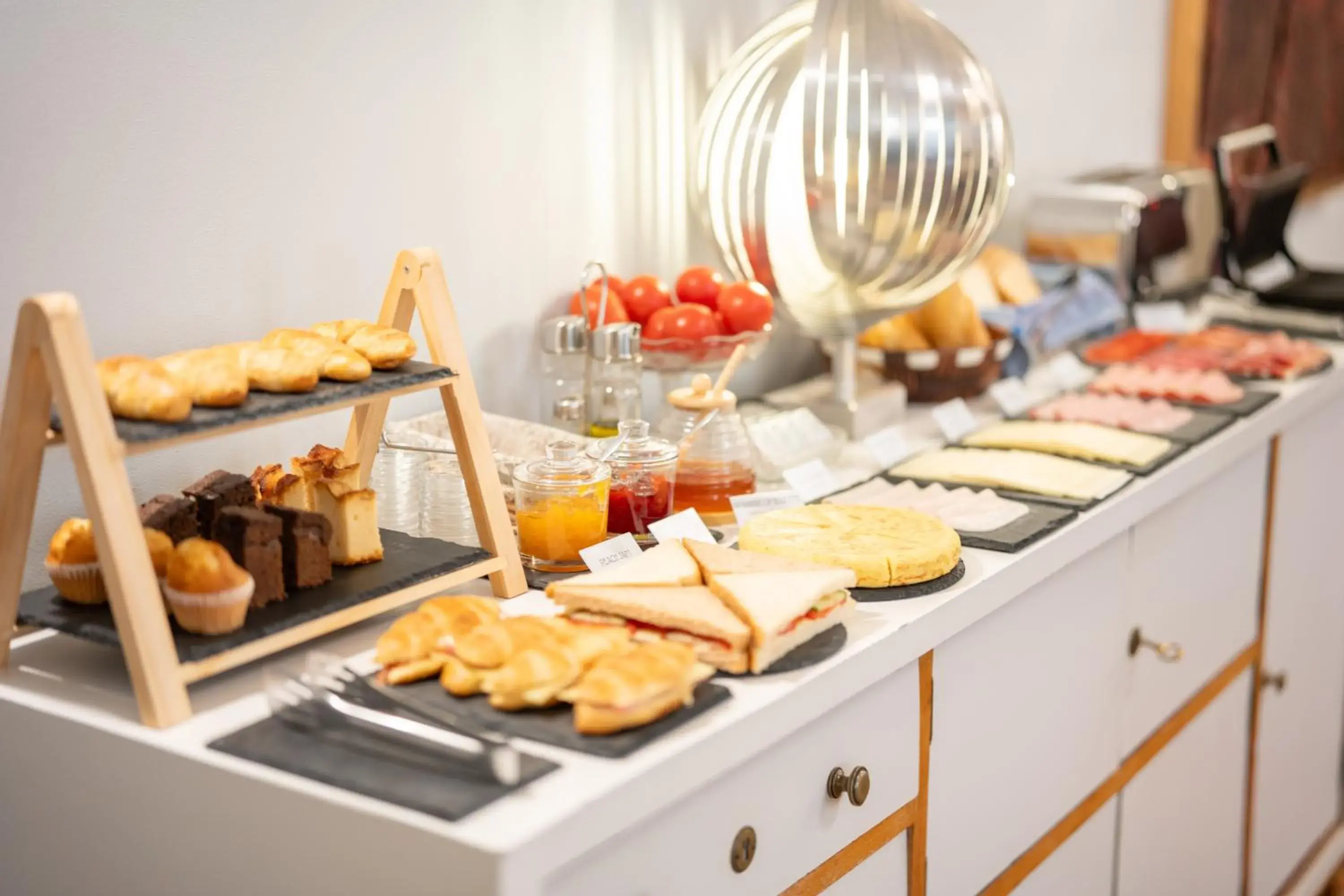 Buffet breakfast in We Boutique Hotel Barcelona Buffet breakfast in We Boutique Hotel Barcelona