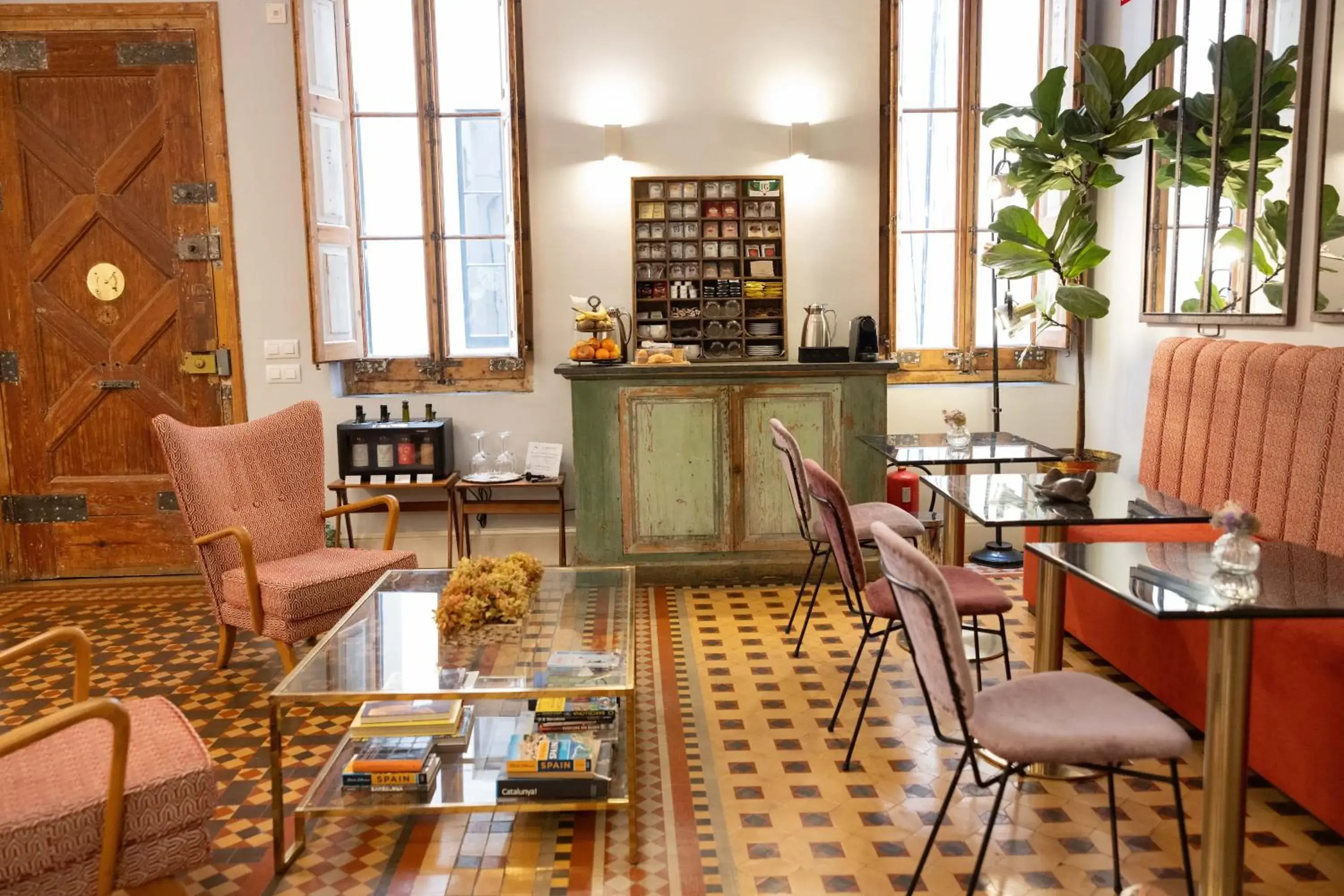 Living room in We Boutique Hotel Barcelona Living room in We Boutique Hotel Barcelona