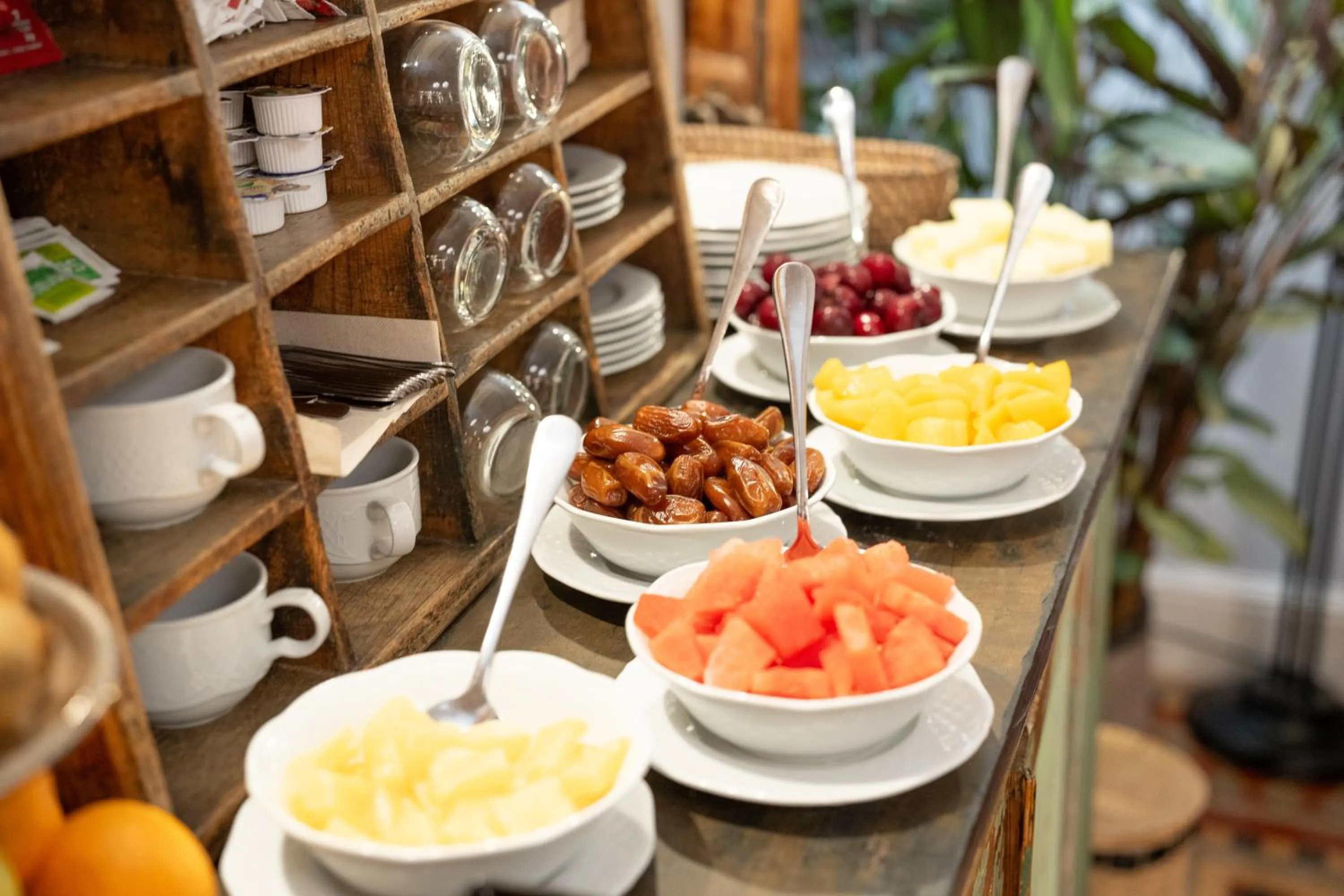Buffet breakfast in We Boutique Hotel Barcelona
