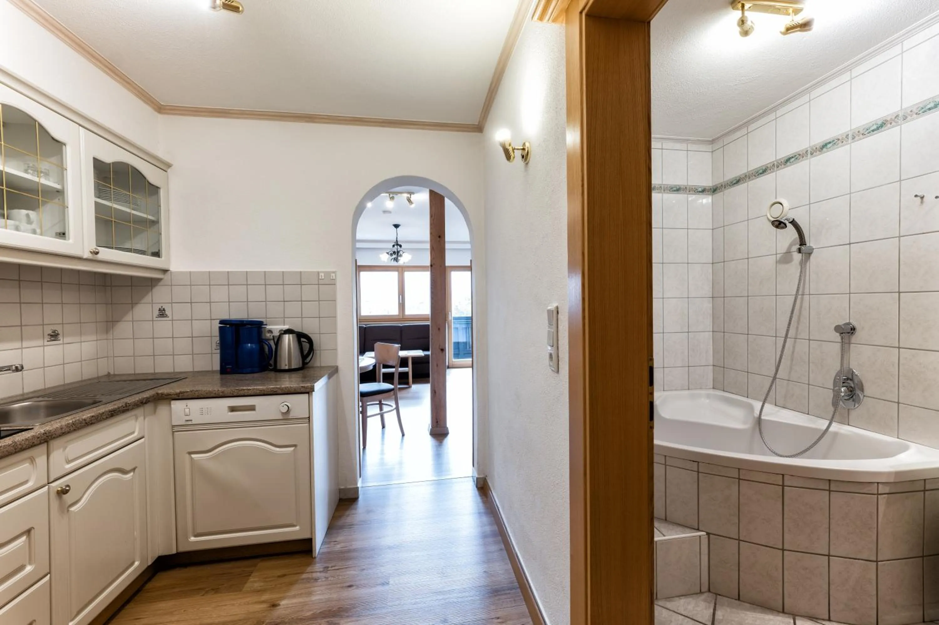 Bathroom in Appartementanlage Kerber