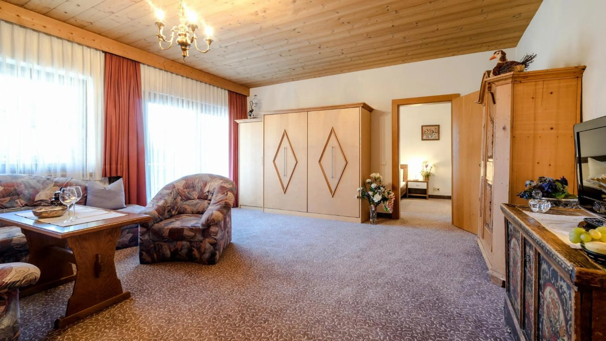 Living room in Appartementanlage Kerber