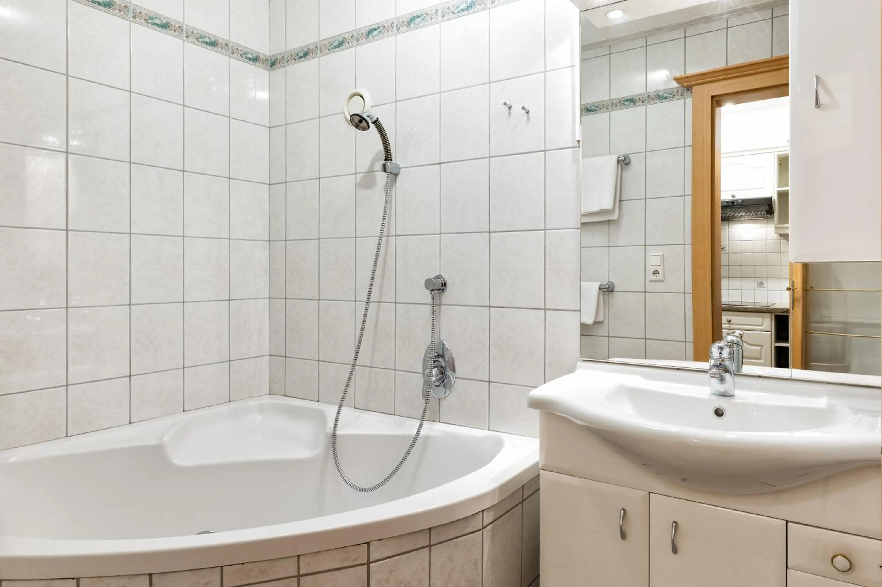 Bathroom in Appartementanlage Kerber