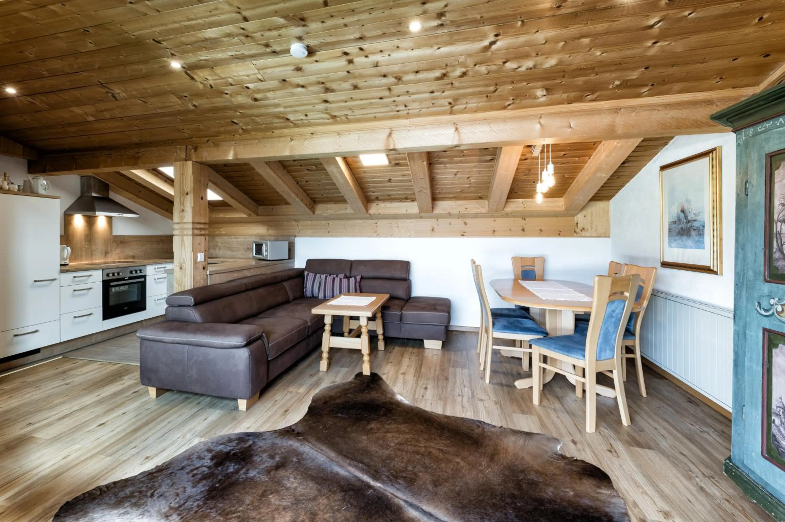 Kitchen or kitchenette in Appartementanlage Kerber