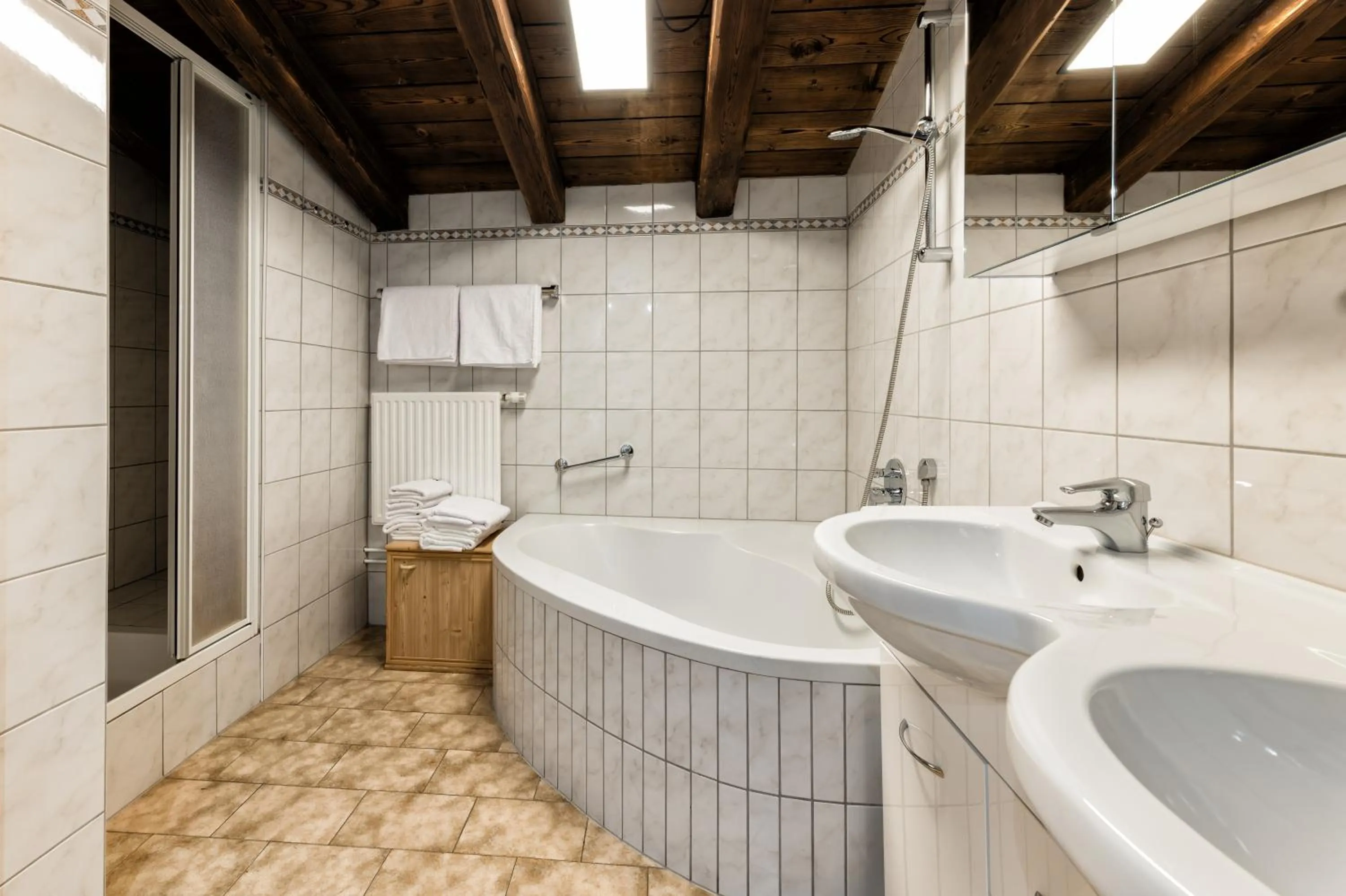 Bathroom in Appartementanlage Kerber