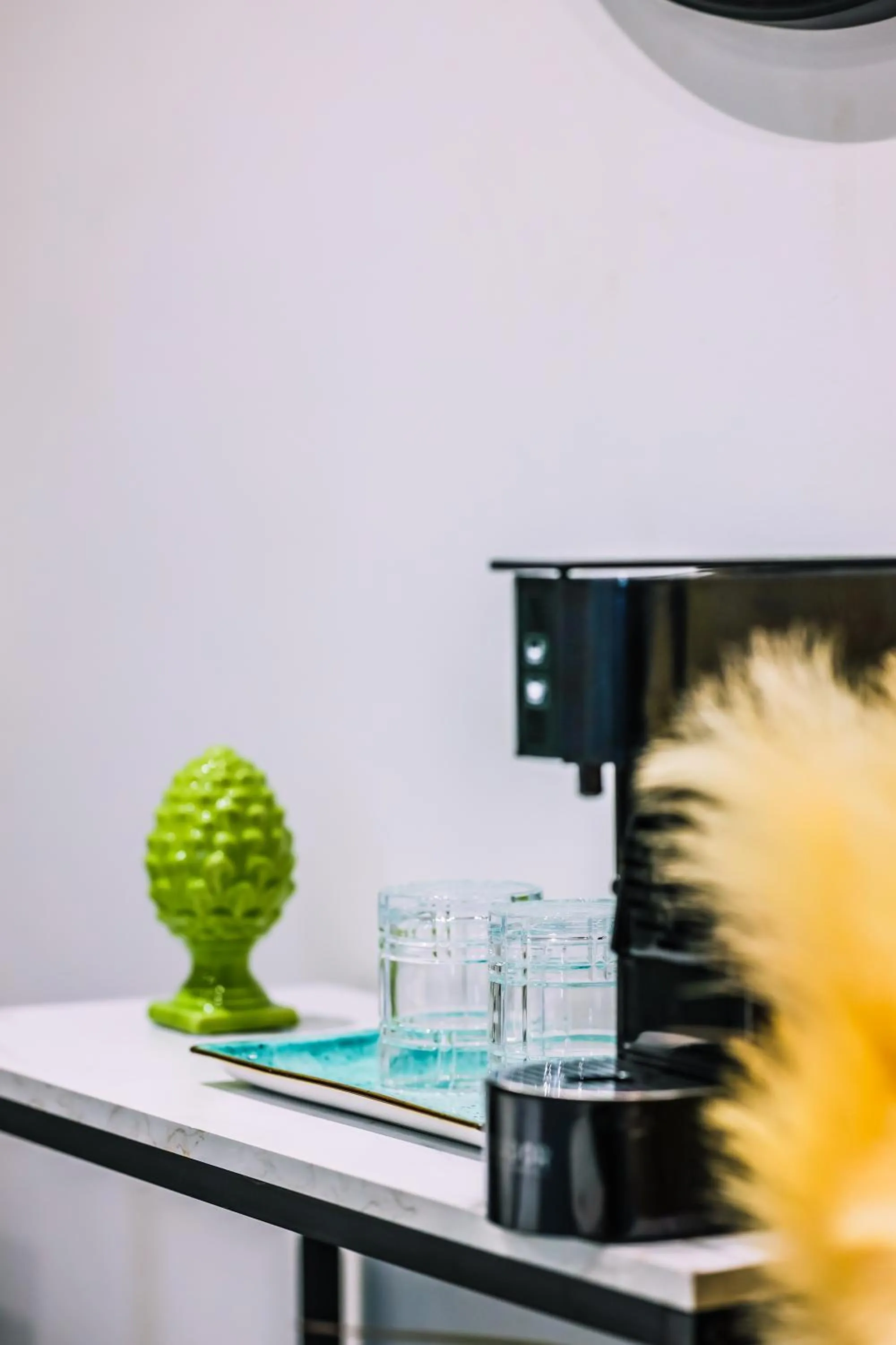 Decorative detail in Marmur luxury room