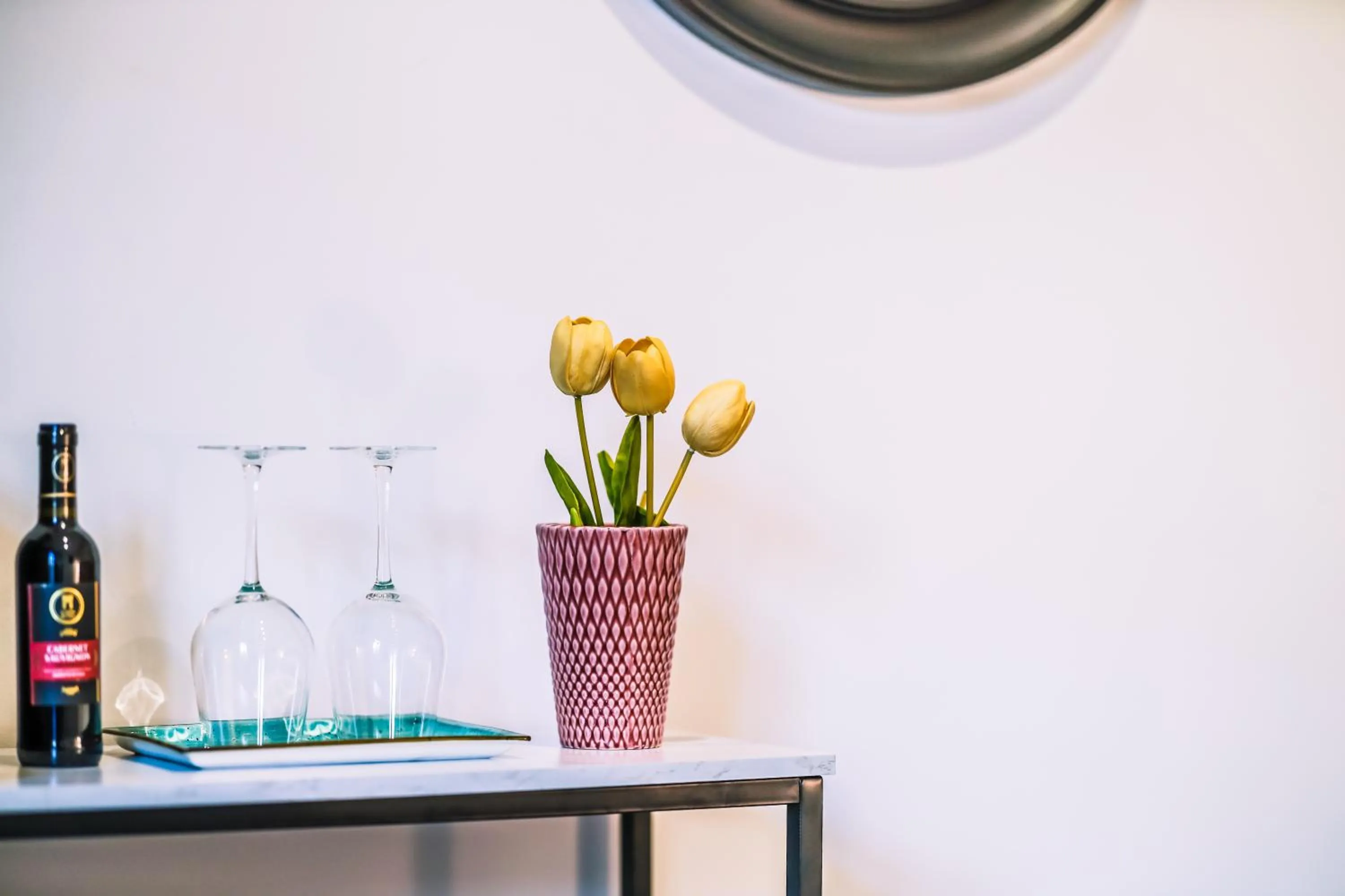 Decorative detail in Marmur luxury room