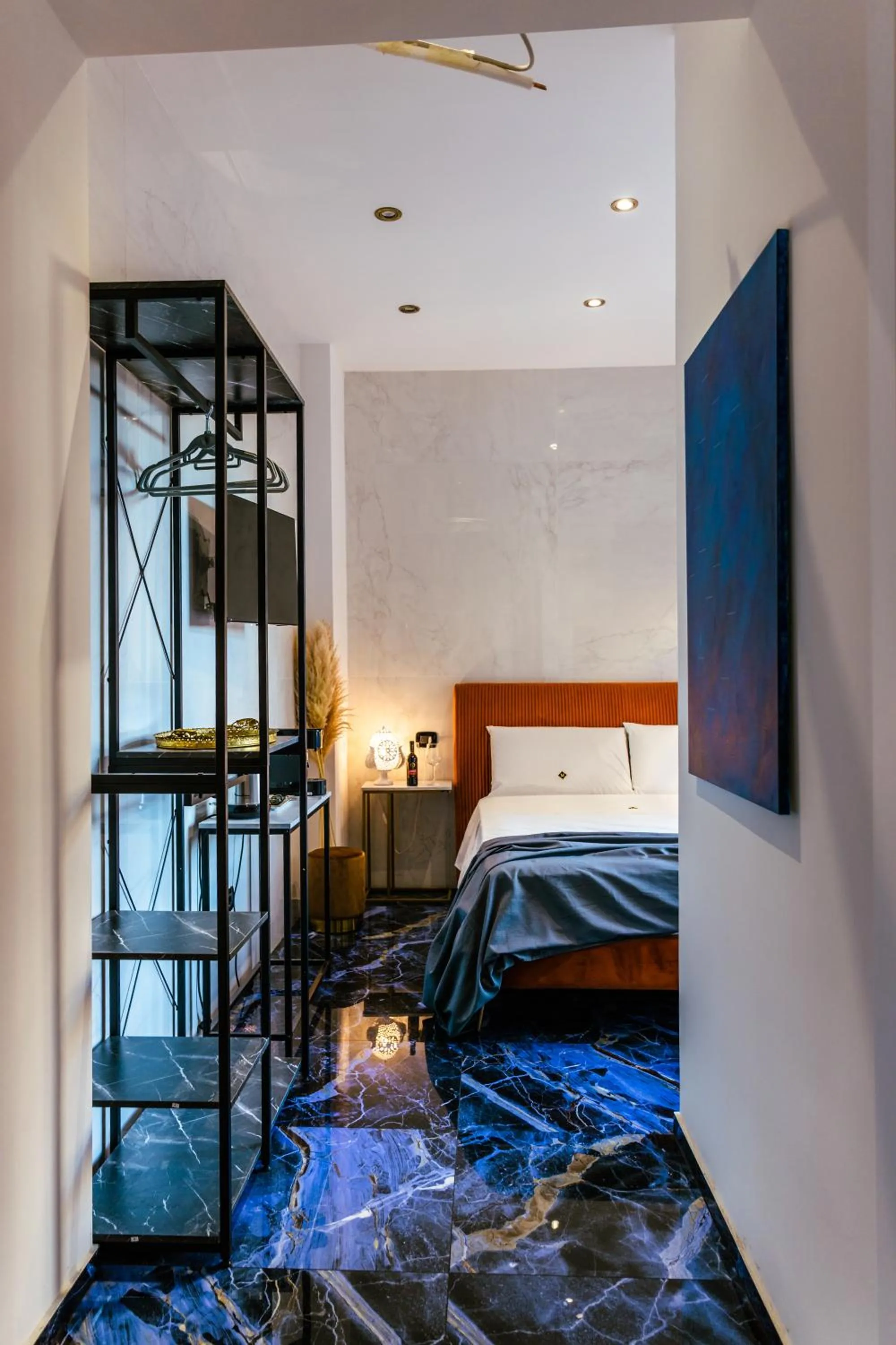 Bed in Marmur luxury room