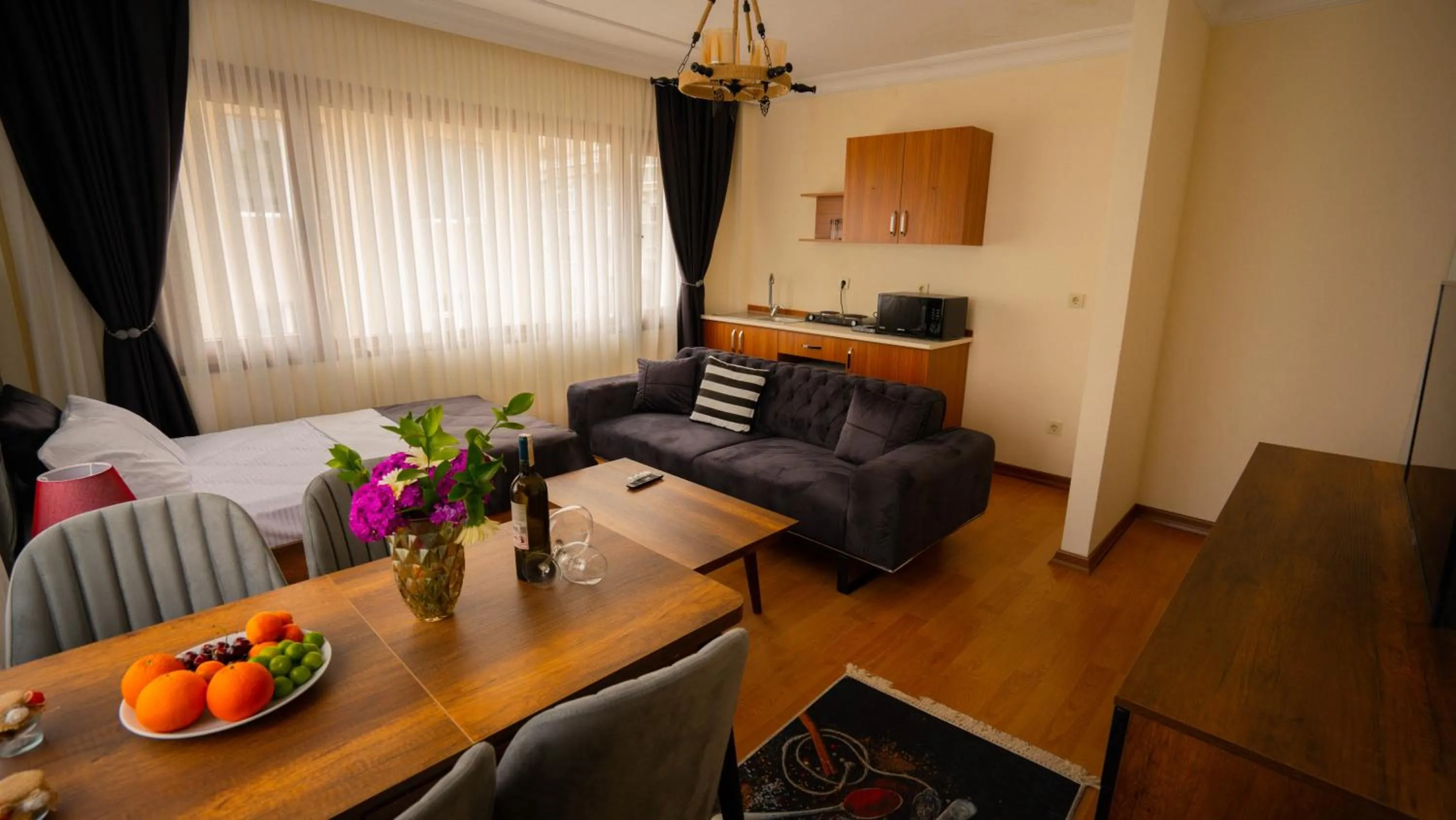 Seating area in Cihangir by Aydin Suite Hotel