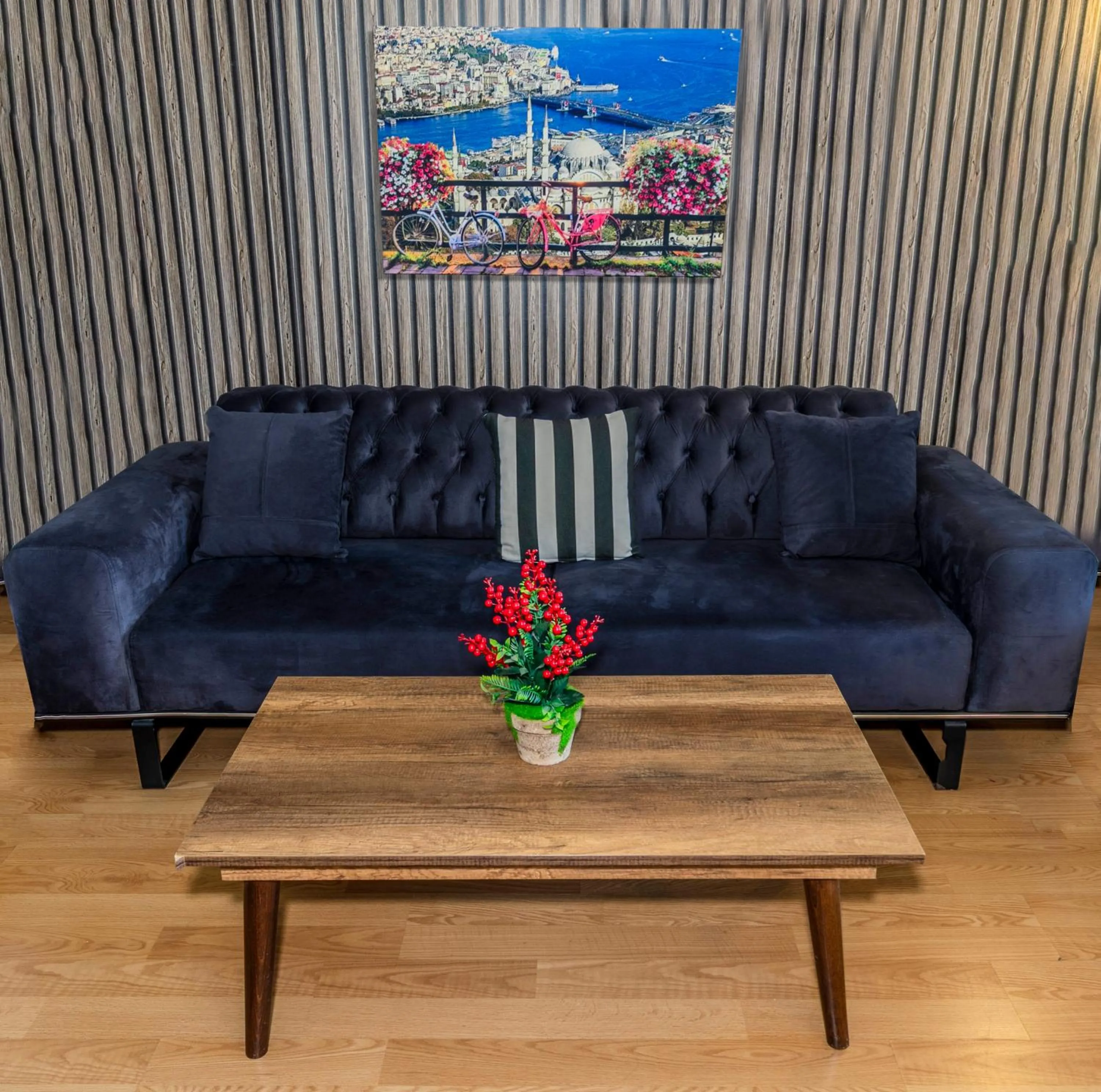 Living room in Istanbul Galata Port Modern Suite & Apartments Taksim