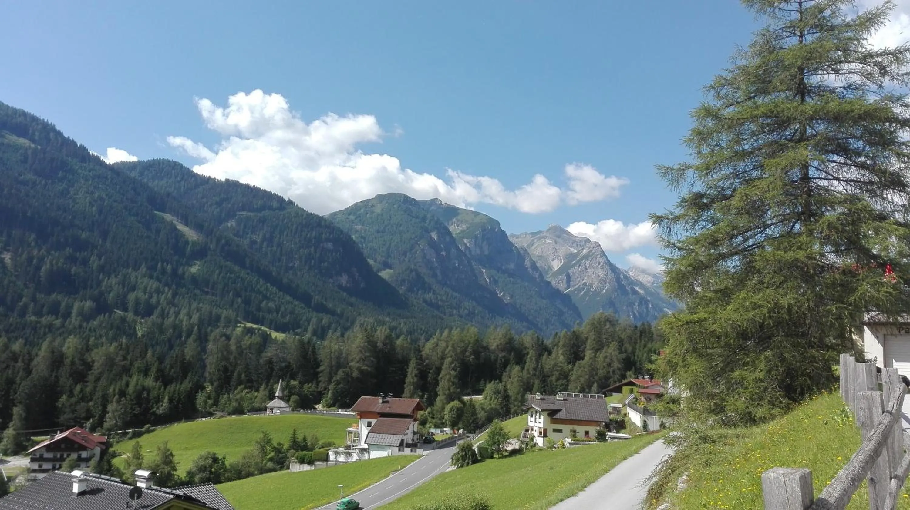 Mountain view in Hotel Zita