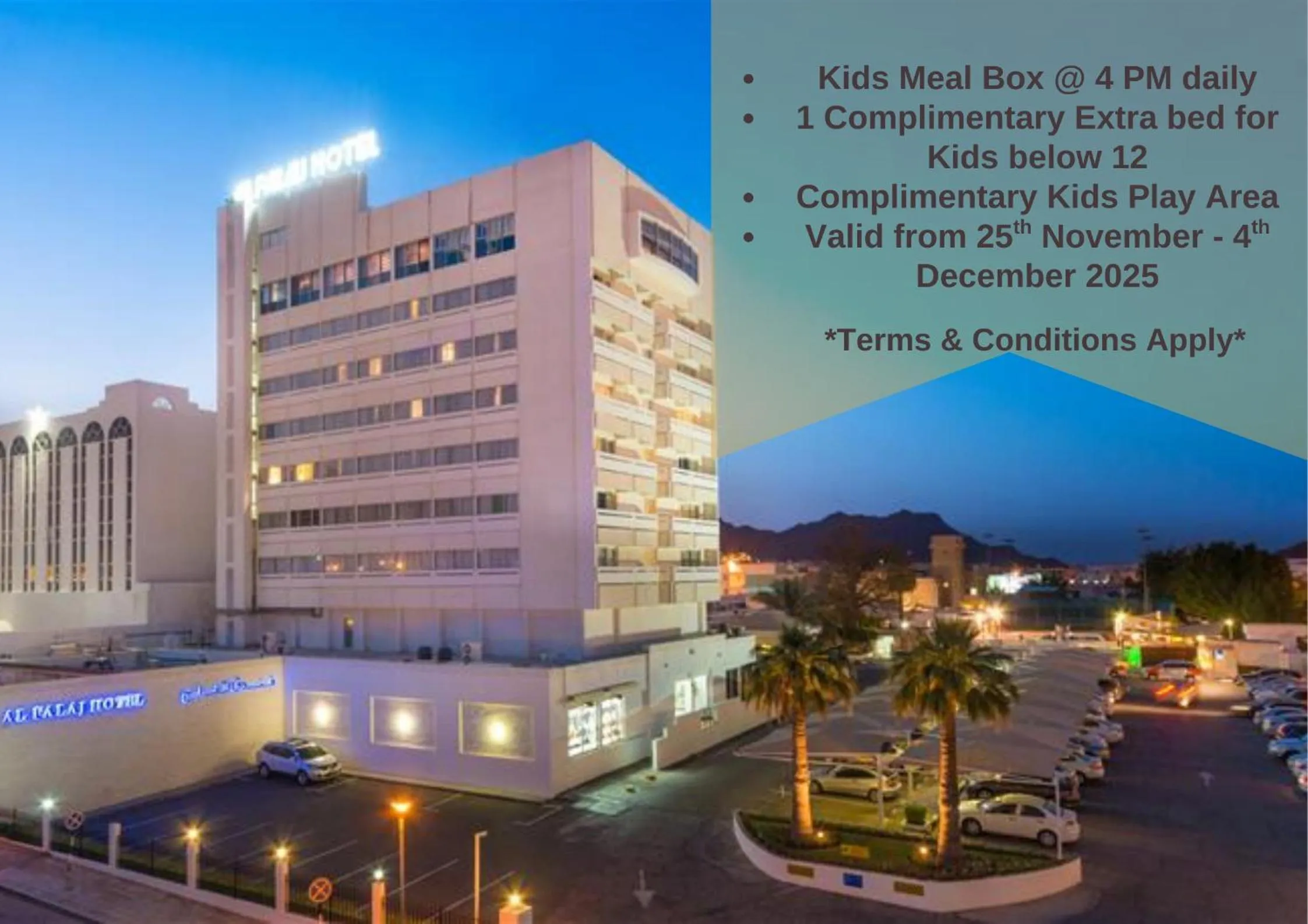 Property building in Al Falaj Hotel