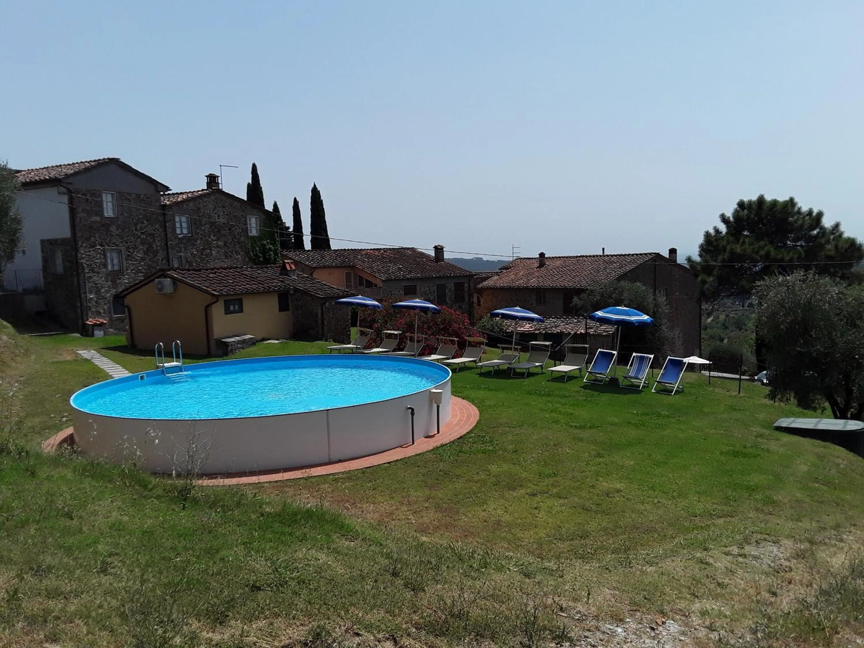 Swimming pool in Fattoria di Fubbiano