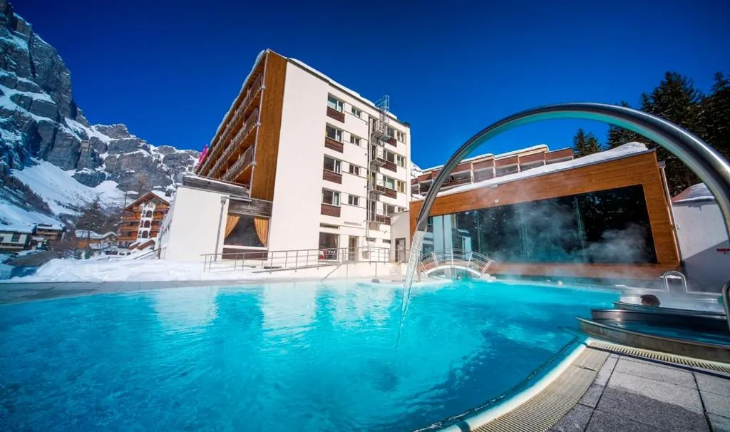 Property building in Le Bristol Leukerbad