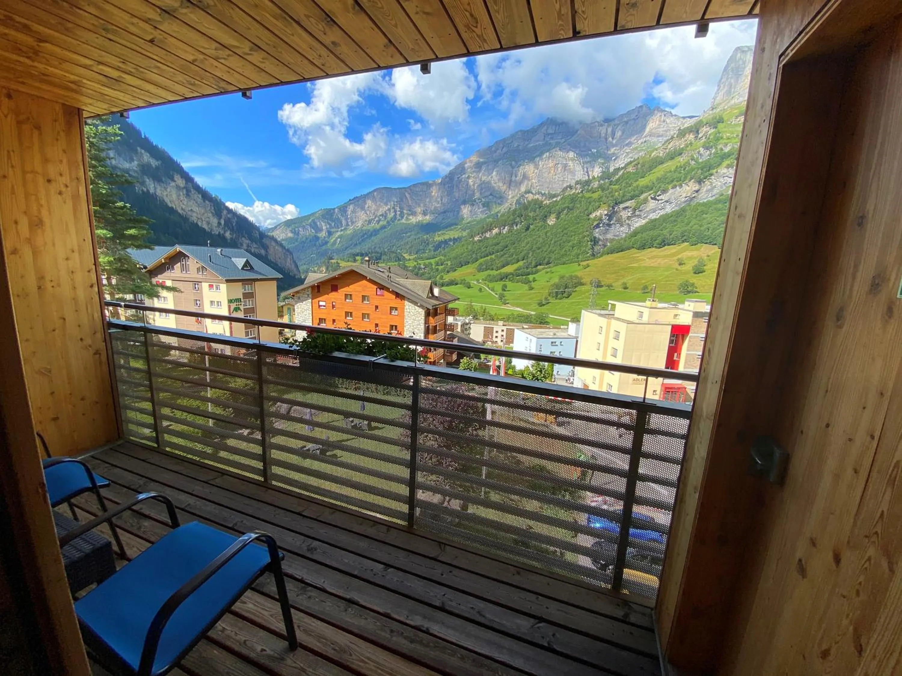 Balcony/Terrace in Le Bristol Leukerbad