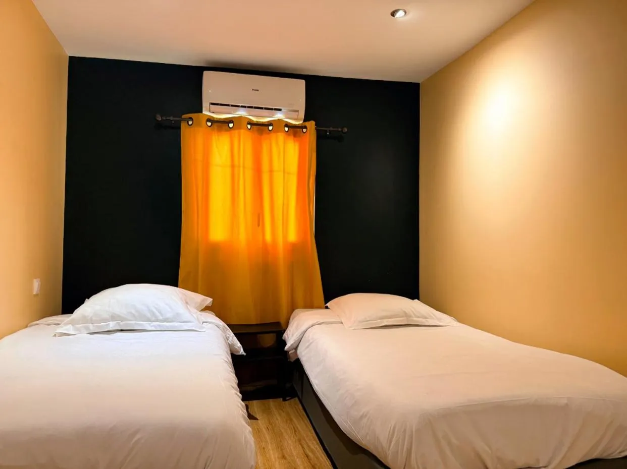 Bed in Hôtel Beauséjour