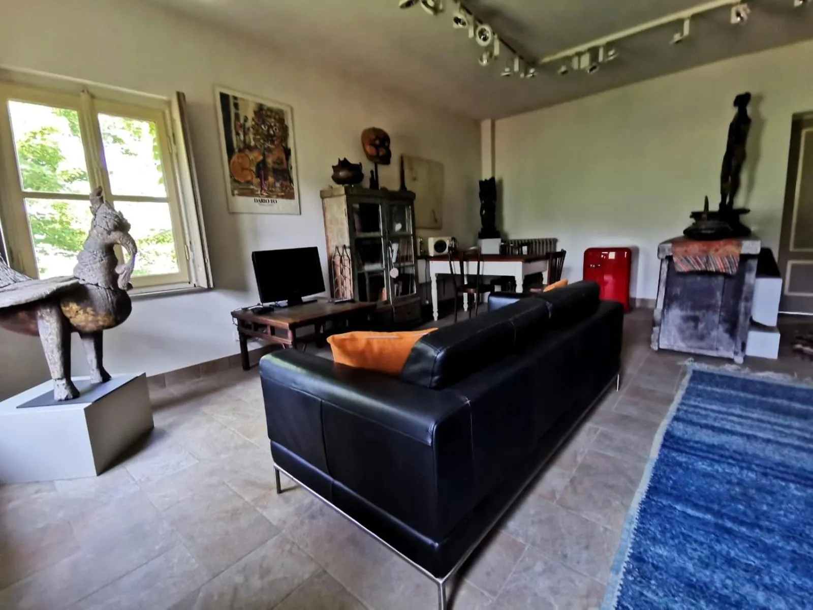 Living room in B&B Casa Percivalle