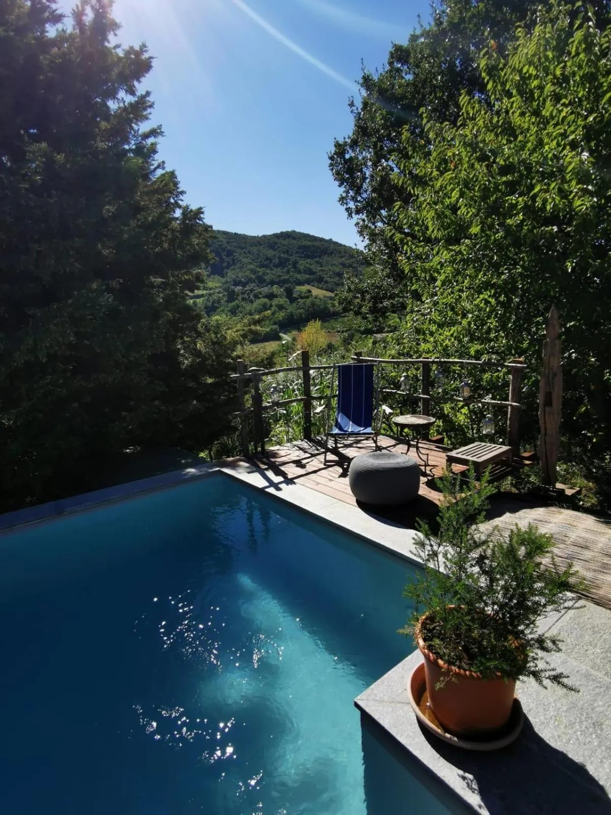 Swimming pool in B&B Casa Percivalle