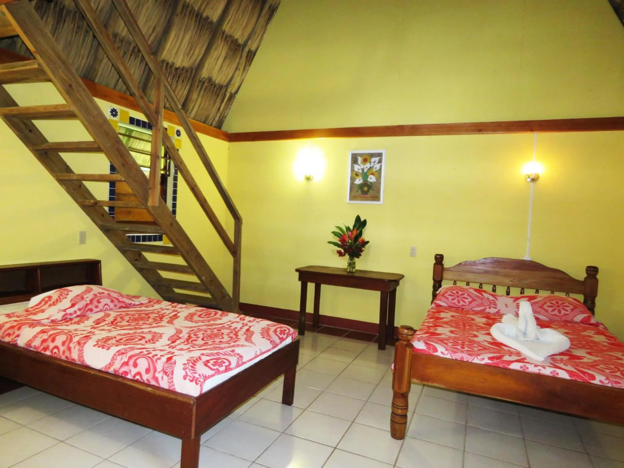 Bed in Crystal Paradise Resort