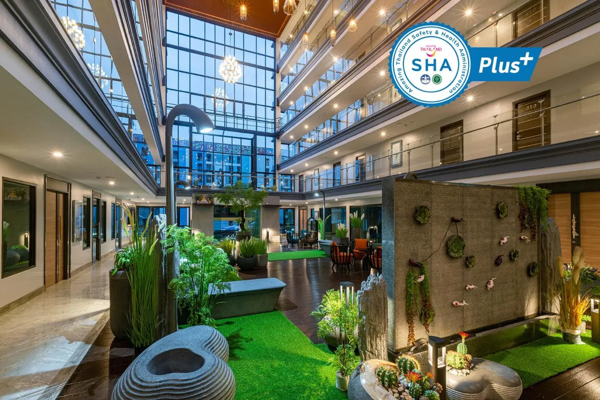 Lobby or reception in VSK RESIDENCE - SHA Extra Plus Lobby or reception in VSK RESIDENCE - SHA Extra Plus